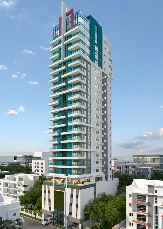 Elegante Torre de 25 niveles en Alma Rosa I
