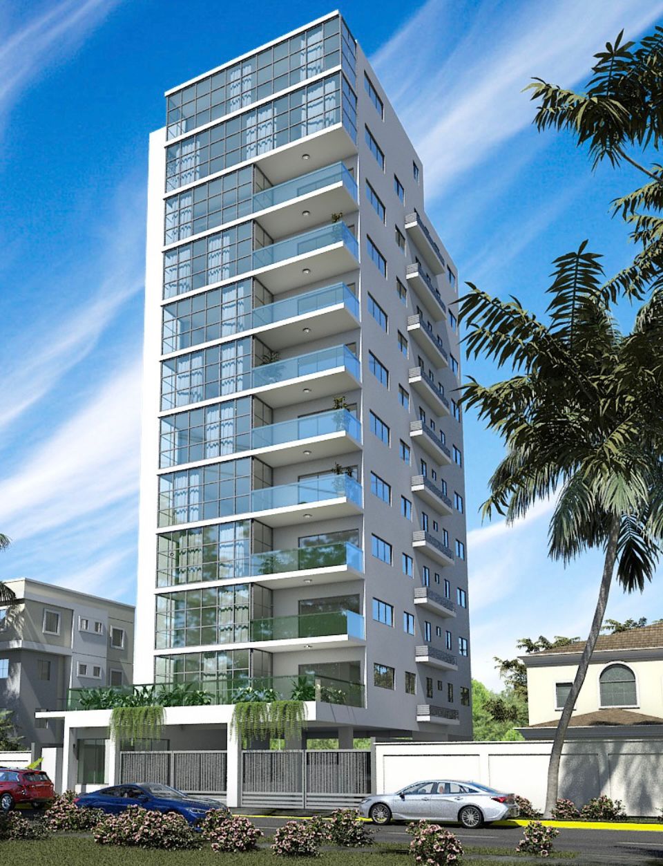 Torre Familiar En Naco  Uno por nivel