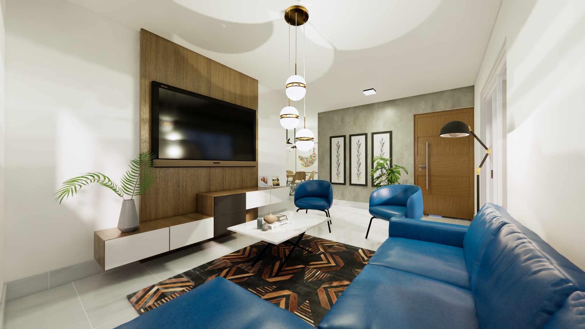 Disfruta del ambiente residencial