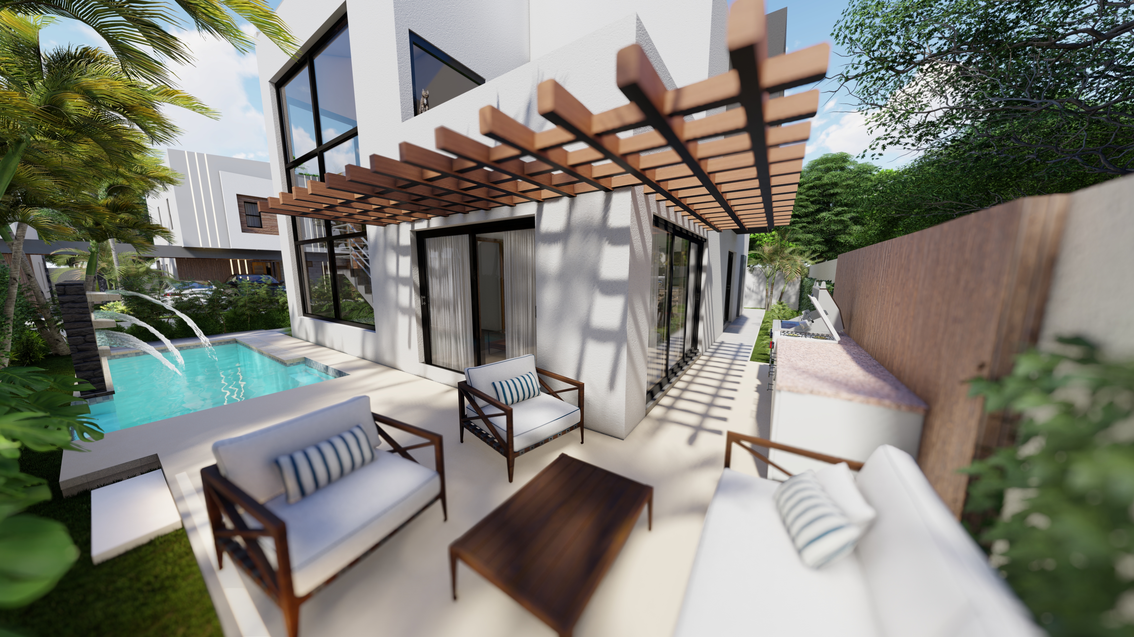 Proyecto Villas en venta cerca de la playa