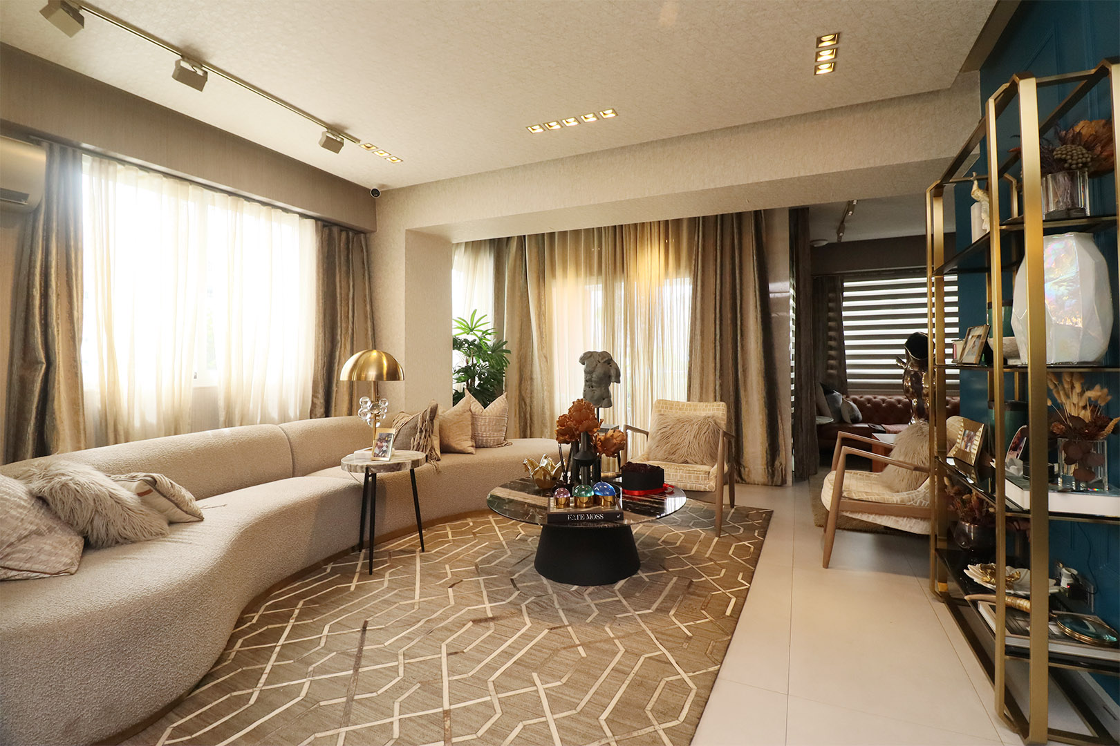 Apartamento amueblado de 3 habitaciones en Paraiso