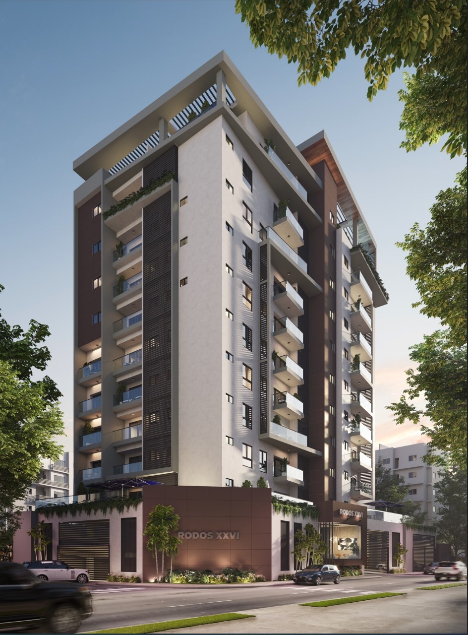 Proyecto de apartamentos en Evaristo Morales