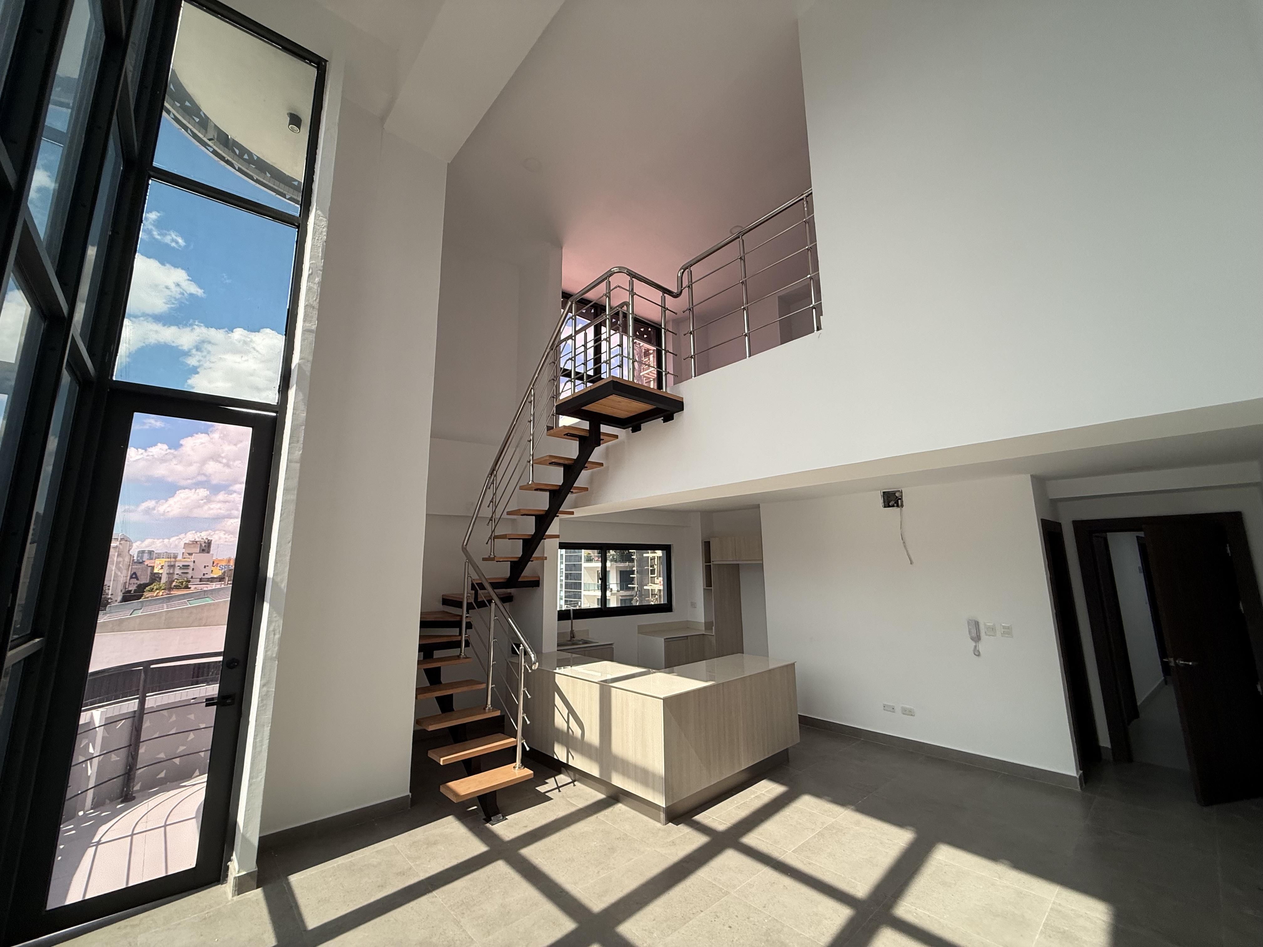 Apartamento Tipo Loft en Ensanche Naco (Alquiler)
