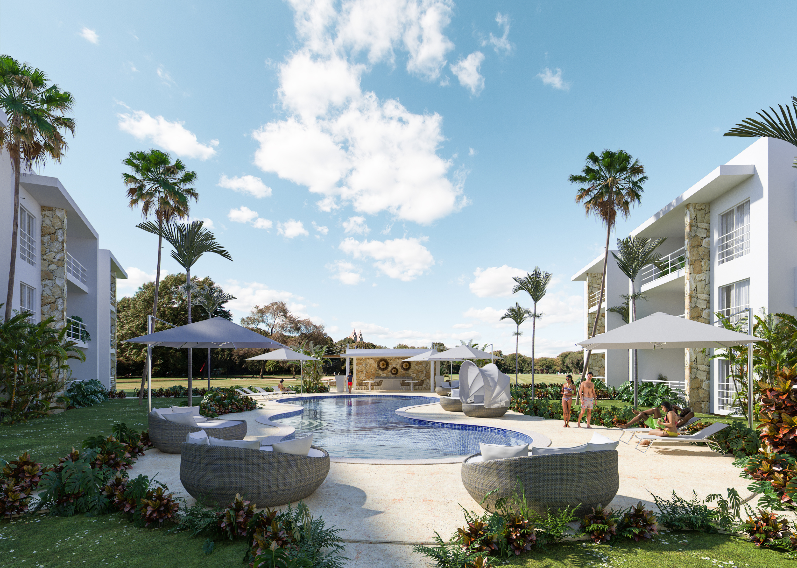 Apartamento con Vista al Campo de Golf