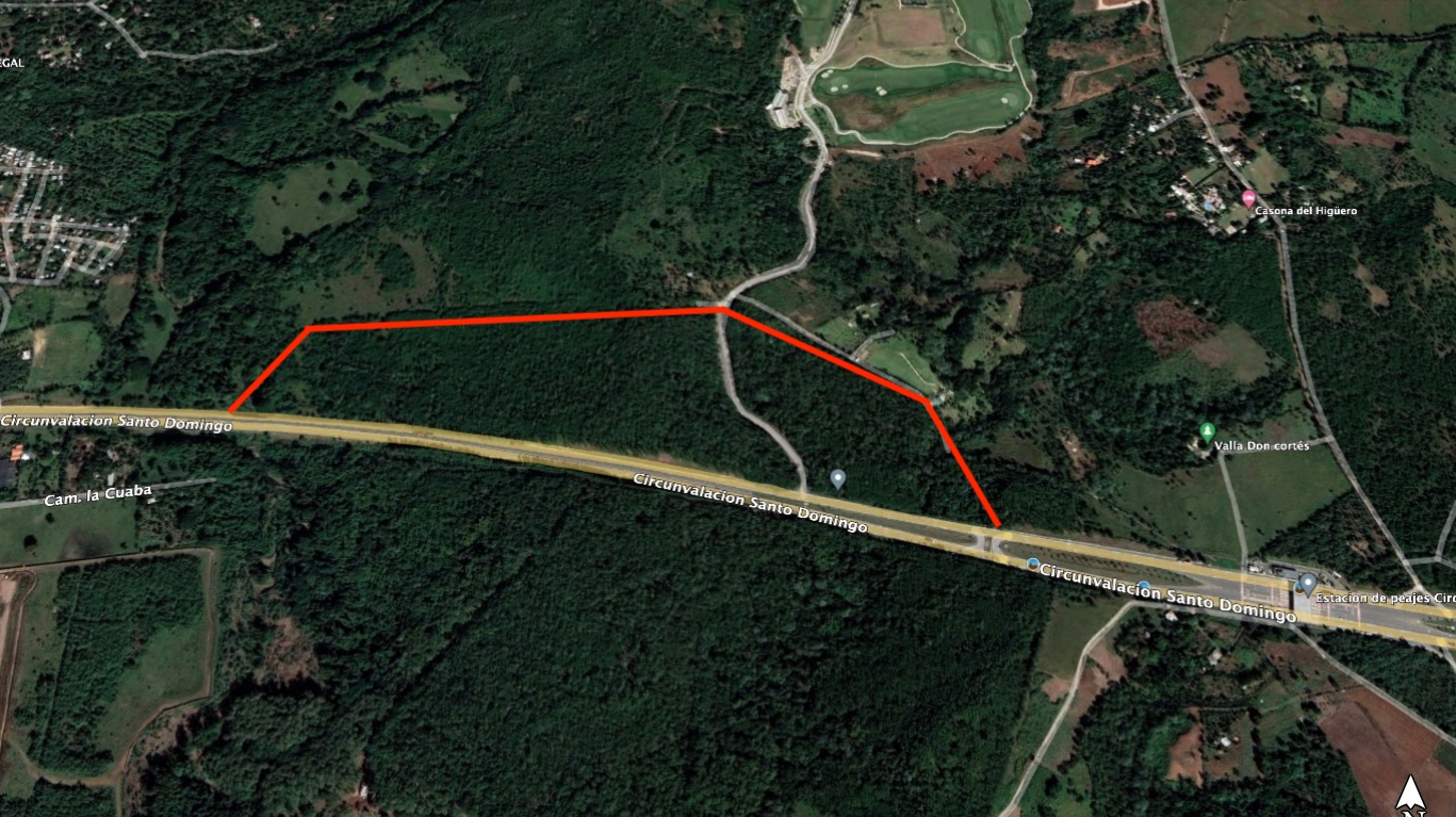 solar disponible en carretera cicunvalacion santo domingo