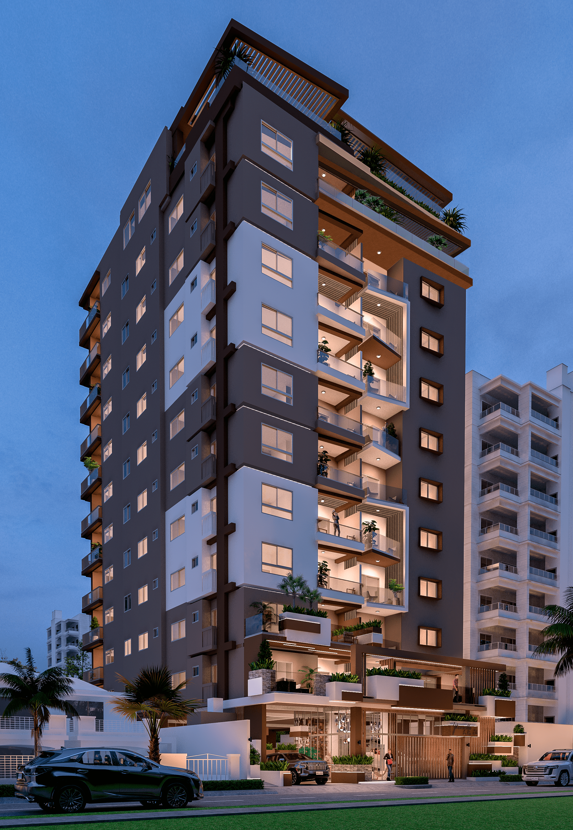 Apartamentos de 2 y 3 habitaciones en Bella vista