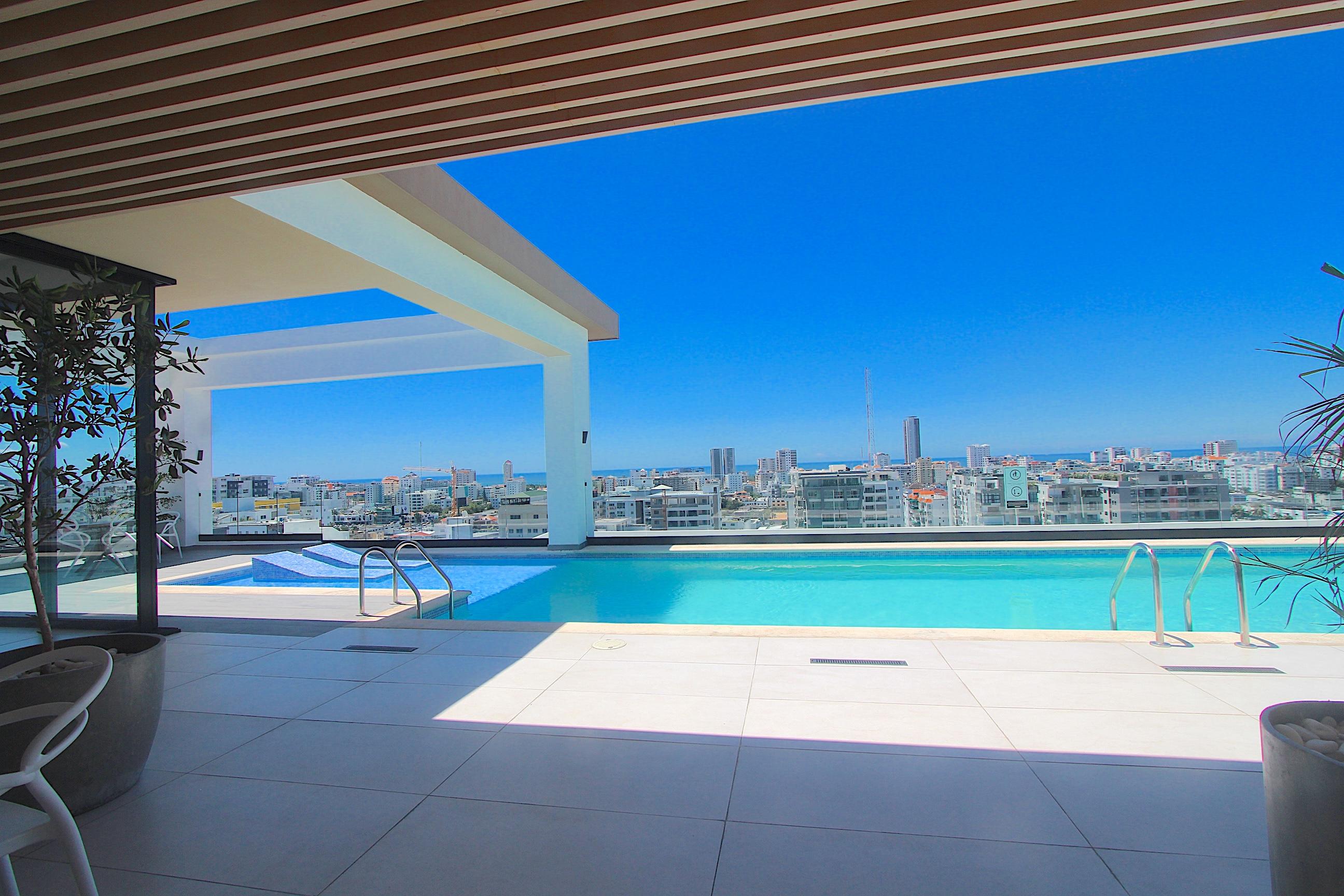 Apartamento en Evaristo Morales de 1 habitación con full amenidades