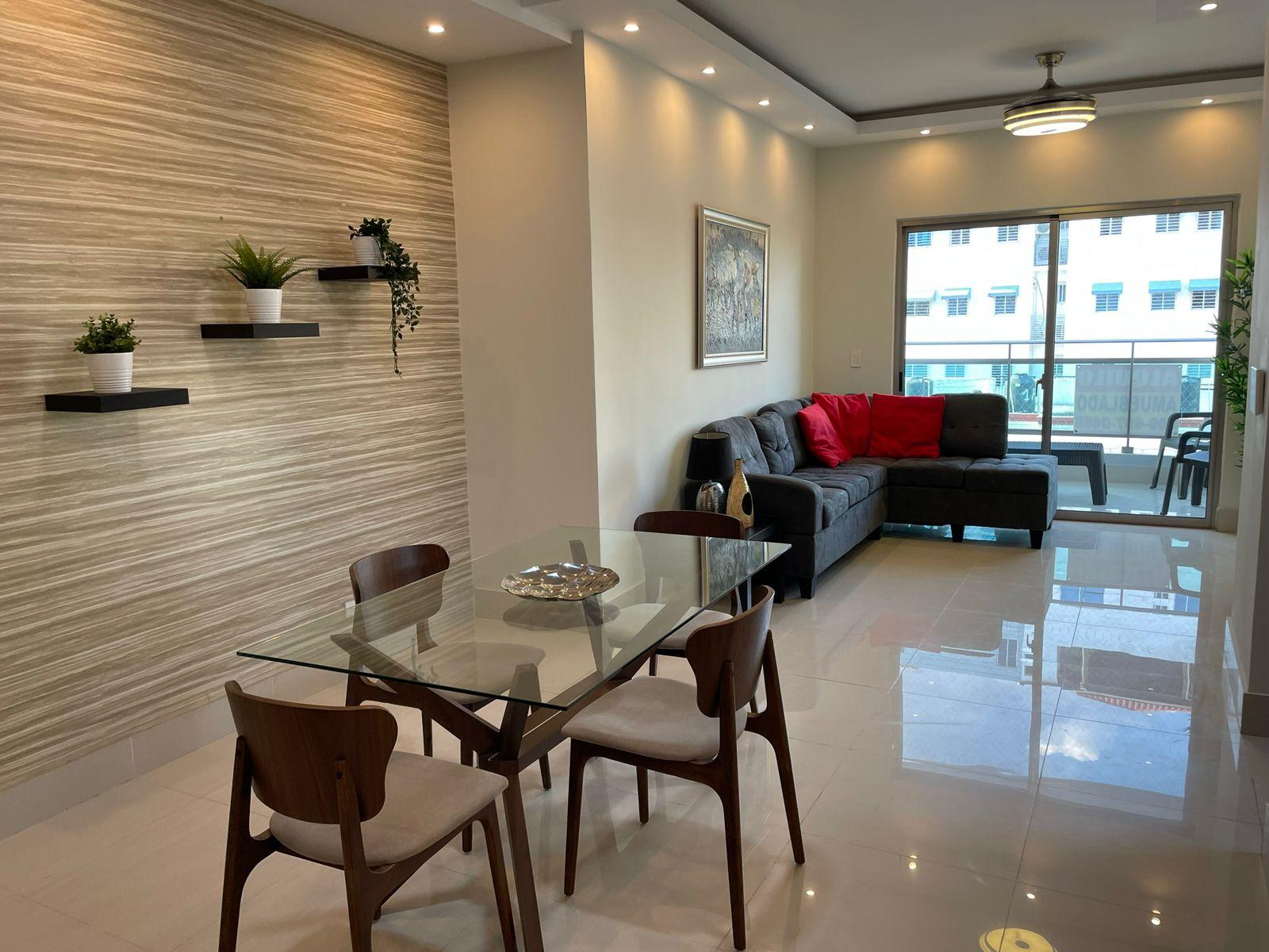 Alquilo apartamento Amuebado en Mirador Sur