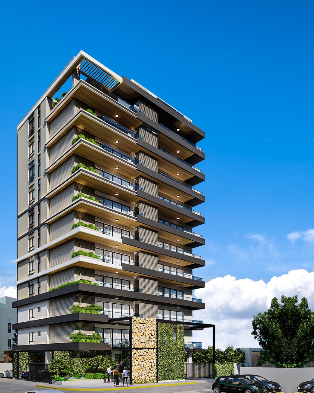 Proyecto de apartamentos de lujo en EL RENACIMIENTO.