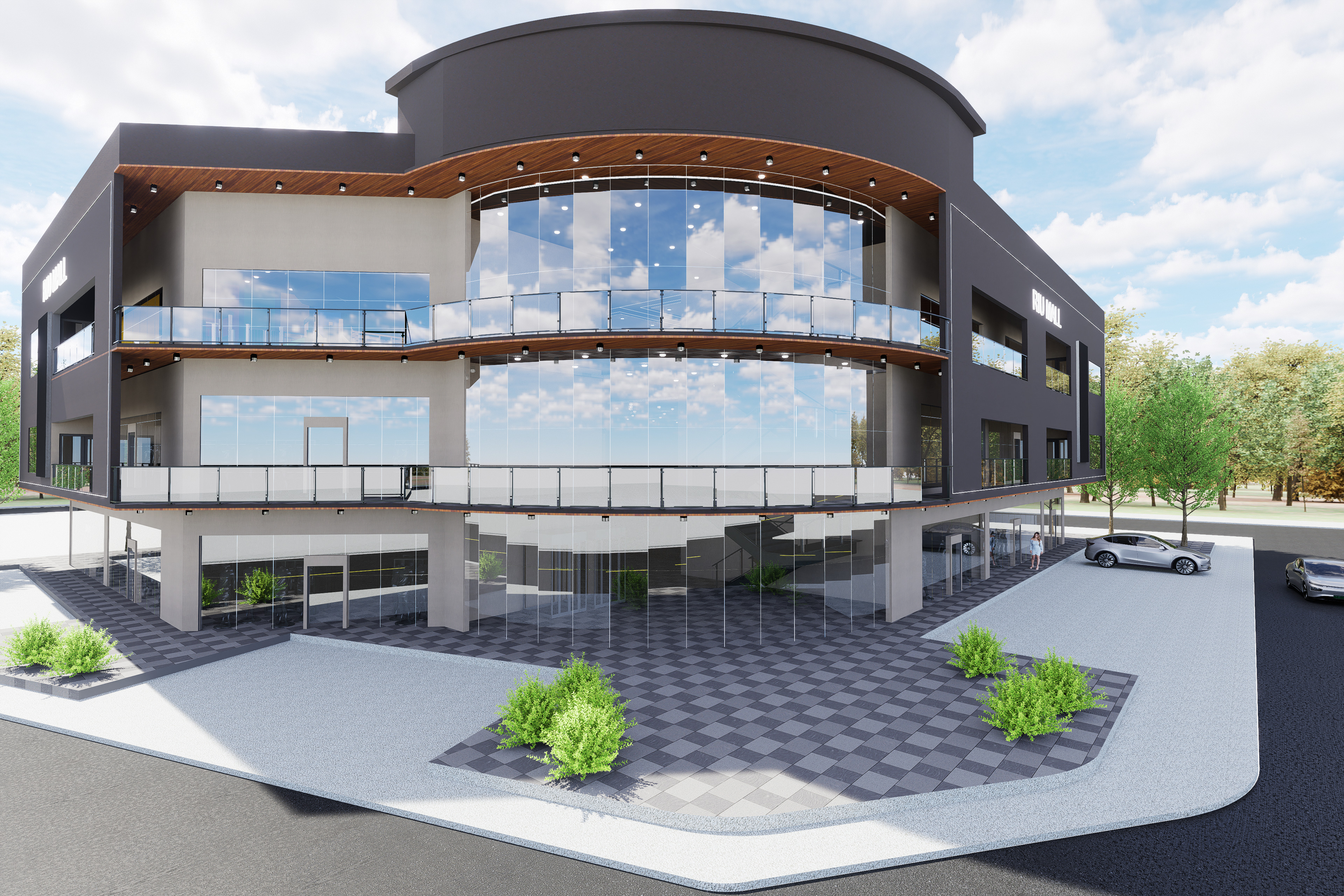 Plaza comercial con ascensor en Ciudad Juan Bosch