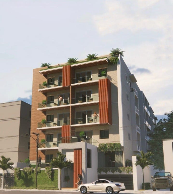 Proyecto de apartamentos en Gazcue