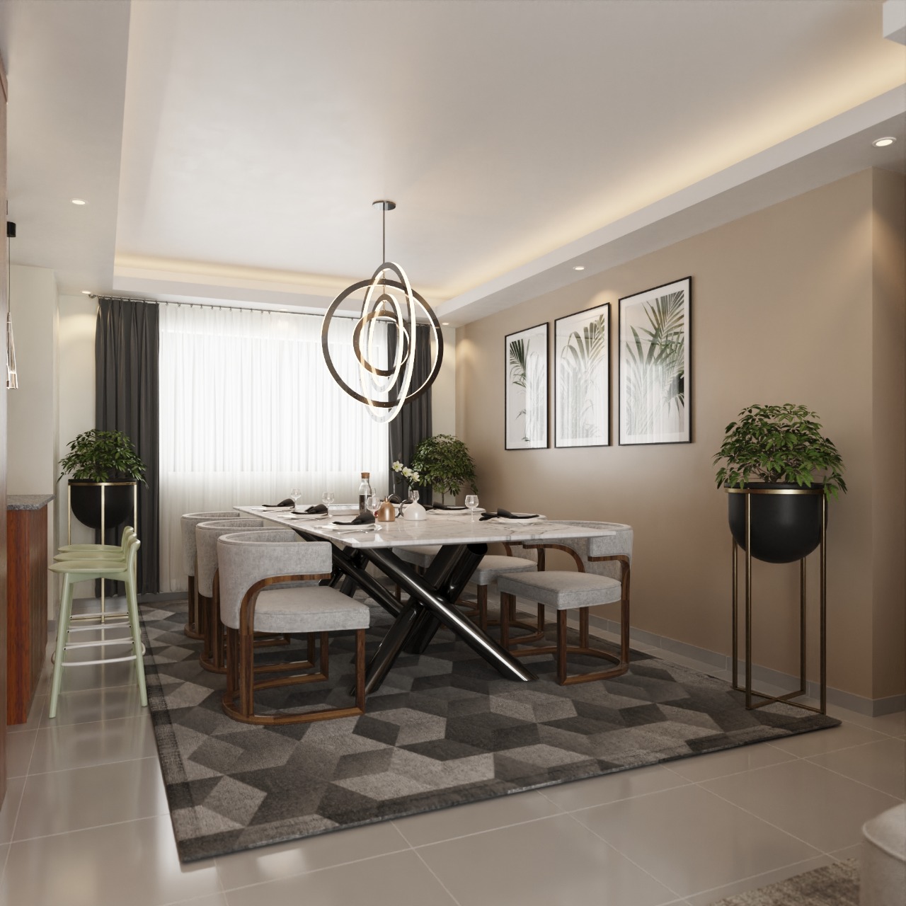 Proyecto de apartamentos mixto de 3 y 2 habitaciones