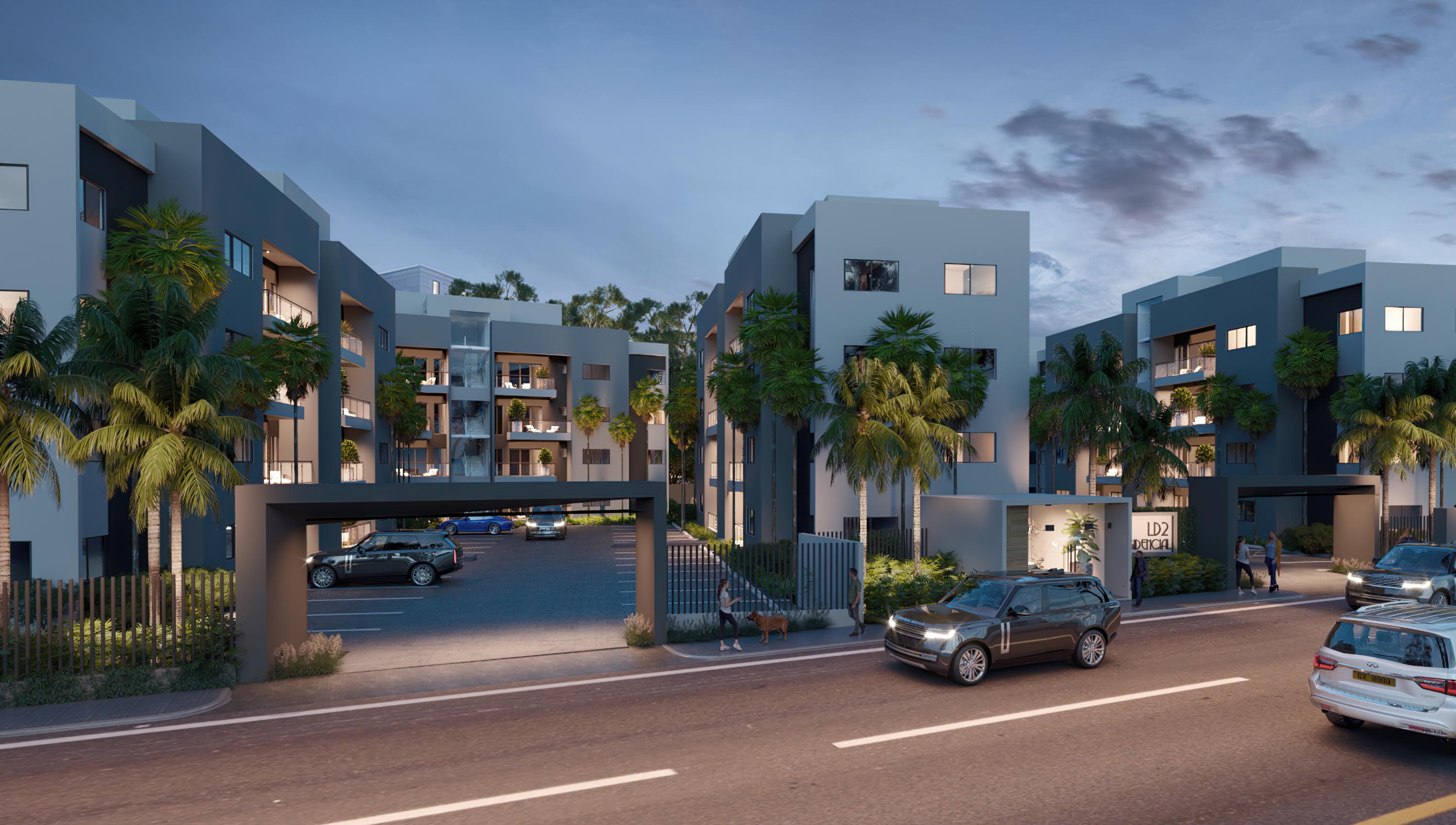 Cómodos y acogedores apartamentos en Los Rieles, Santiago