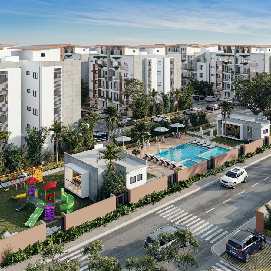 Apartamentos en construcción Bávaro-Punta Cana