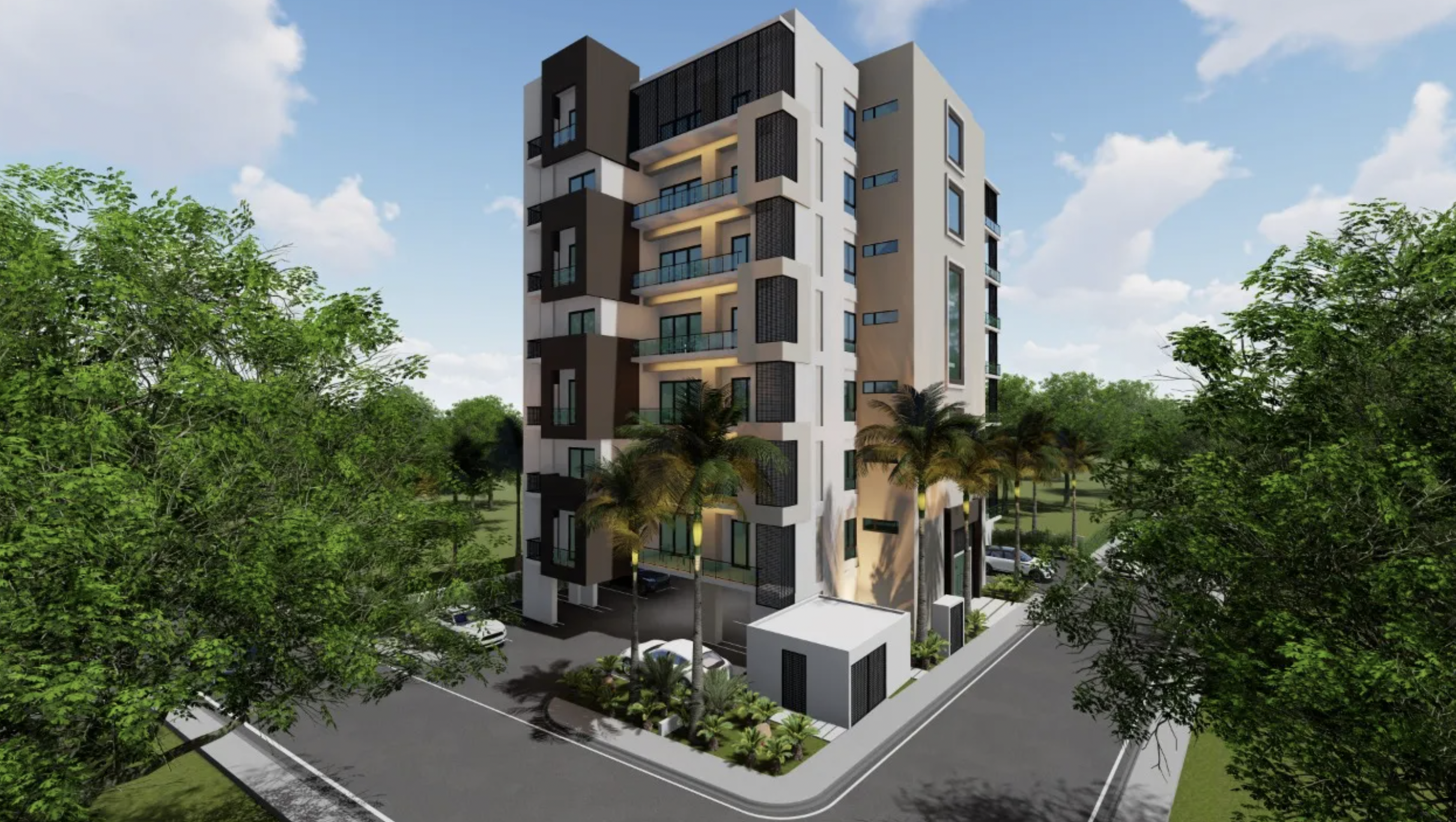 ESPECTACULAR TORRE DE APARTAMENTO EN SANTIAGO