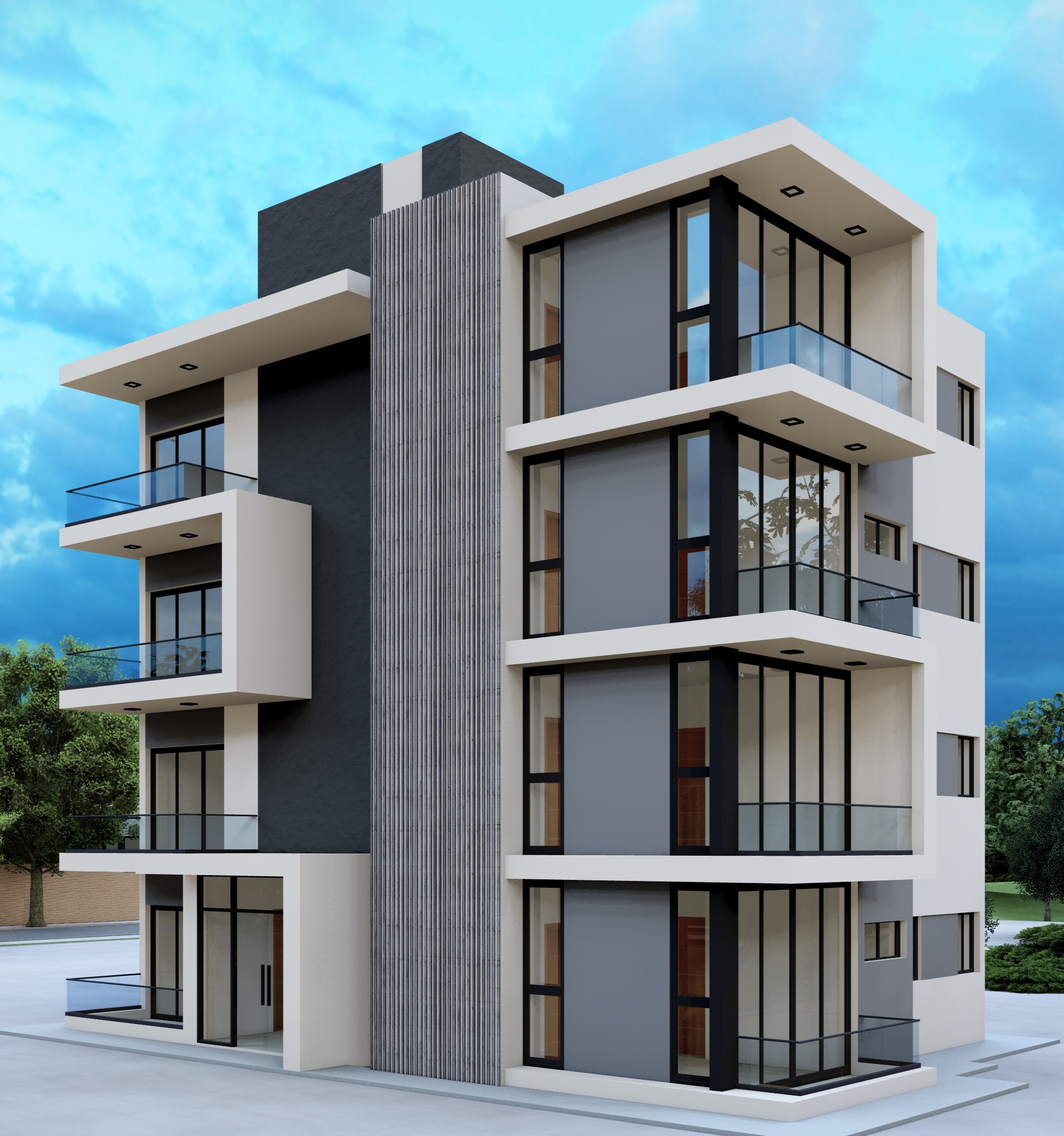 Majestuosa vistas y elegantes terminaciones en intimo proyecto