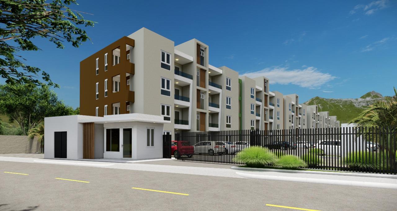 Proyecto Residencial de apartamentos de 107 M2, en Monte Adentro, Santiago República Dominicana.