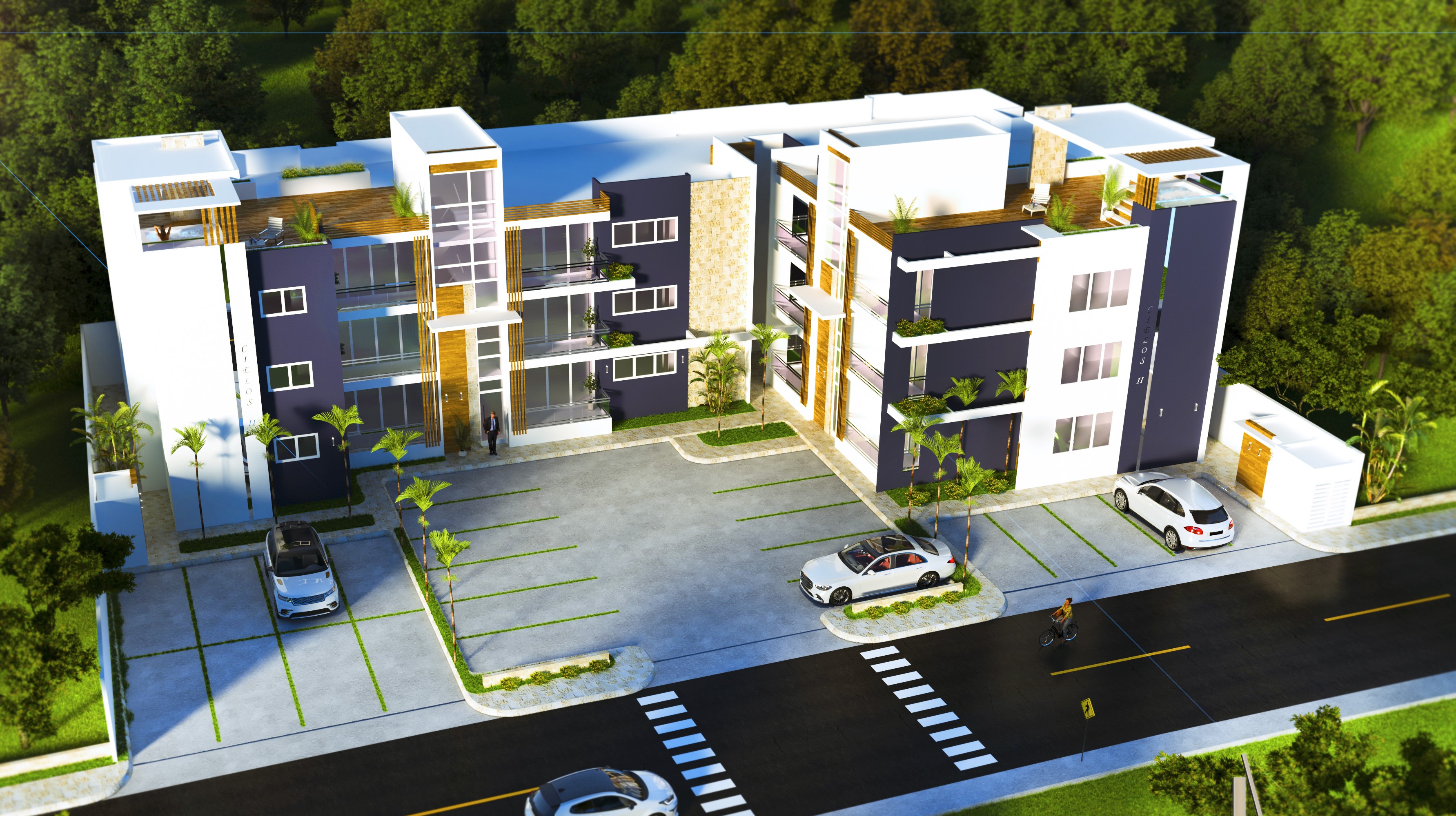 Proyecto de apartamentos en la Salida Santo Domingo