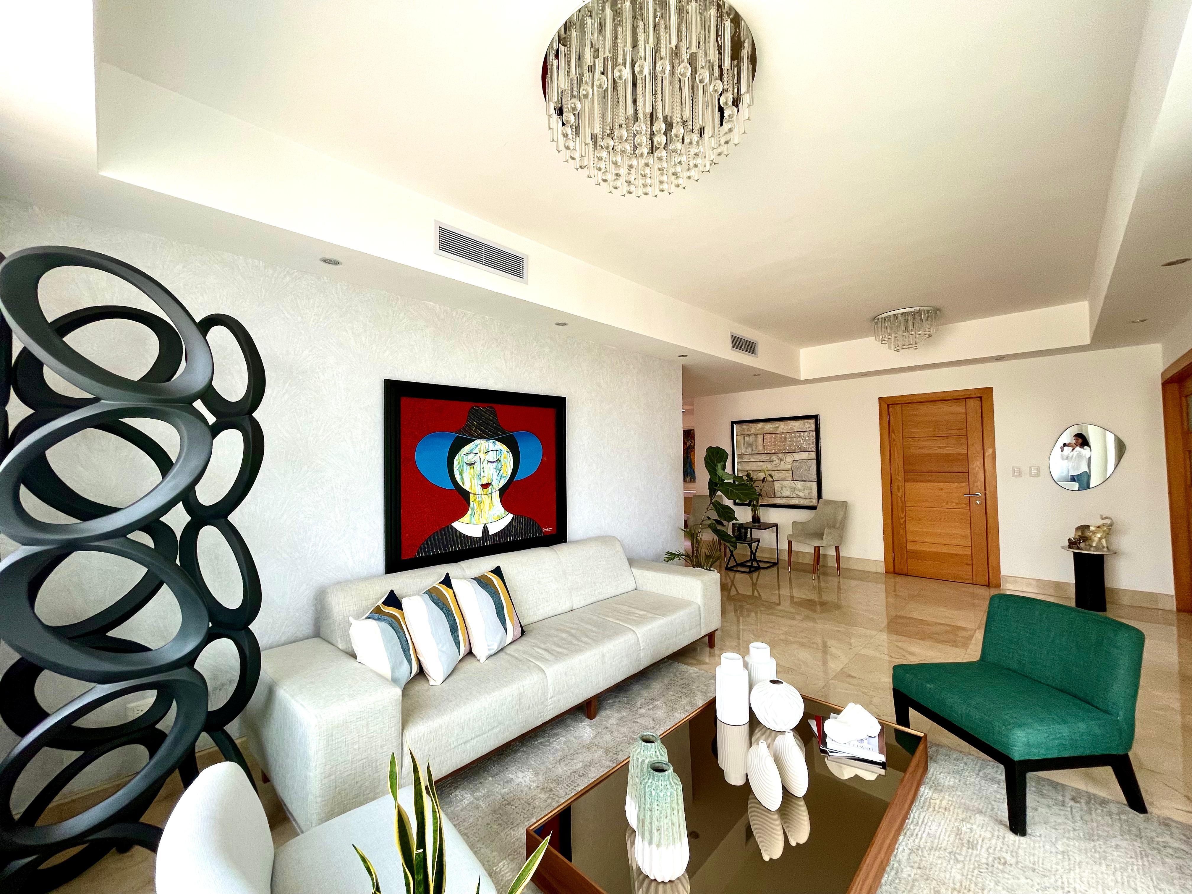 Apartamento de Lujo Amueblado en Piantini