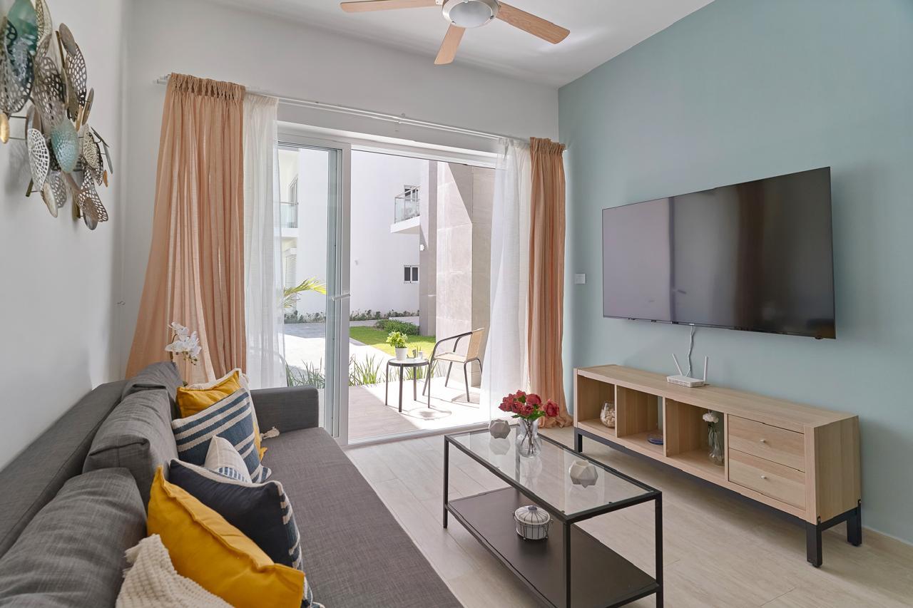 MODERN FULLY FURNISHED 1-BEDROOM APARTMENT FOR LONG-TERM RENT IN CORAL BAY – CANA BAY RESORT