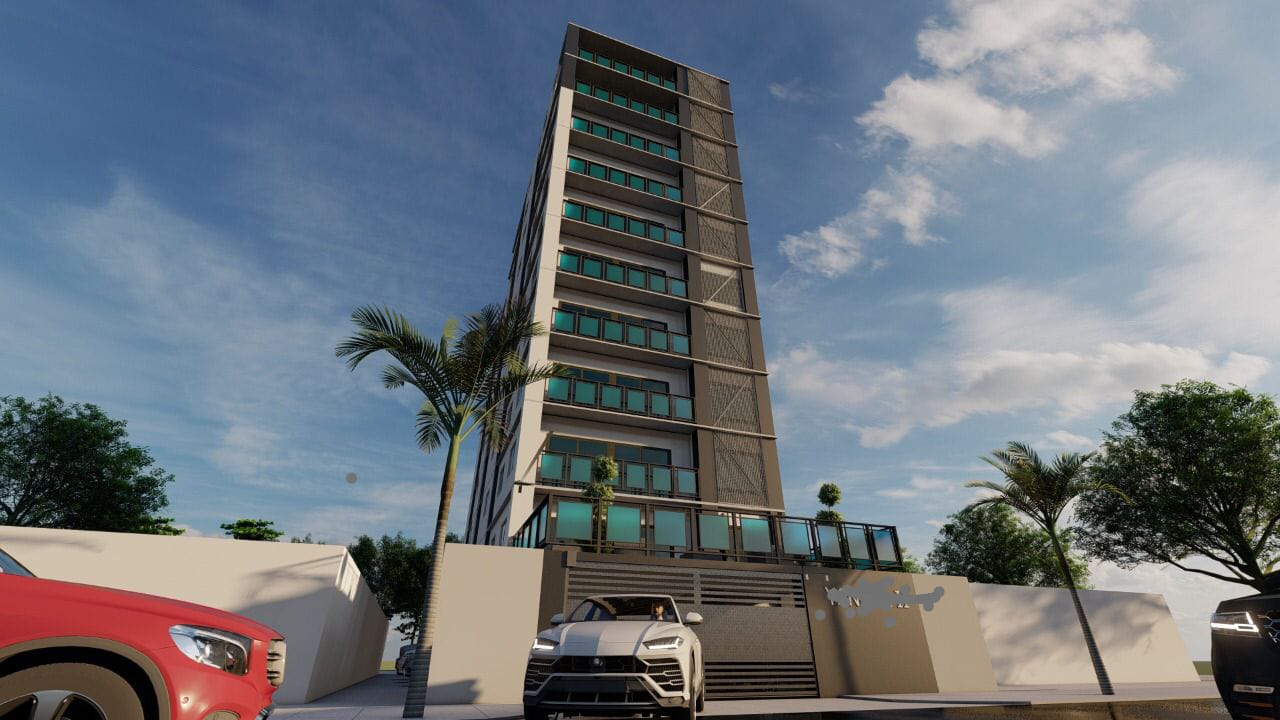 Moderna Torre de Apartamentos en Ensanche Ozama