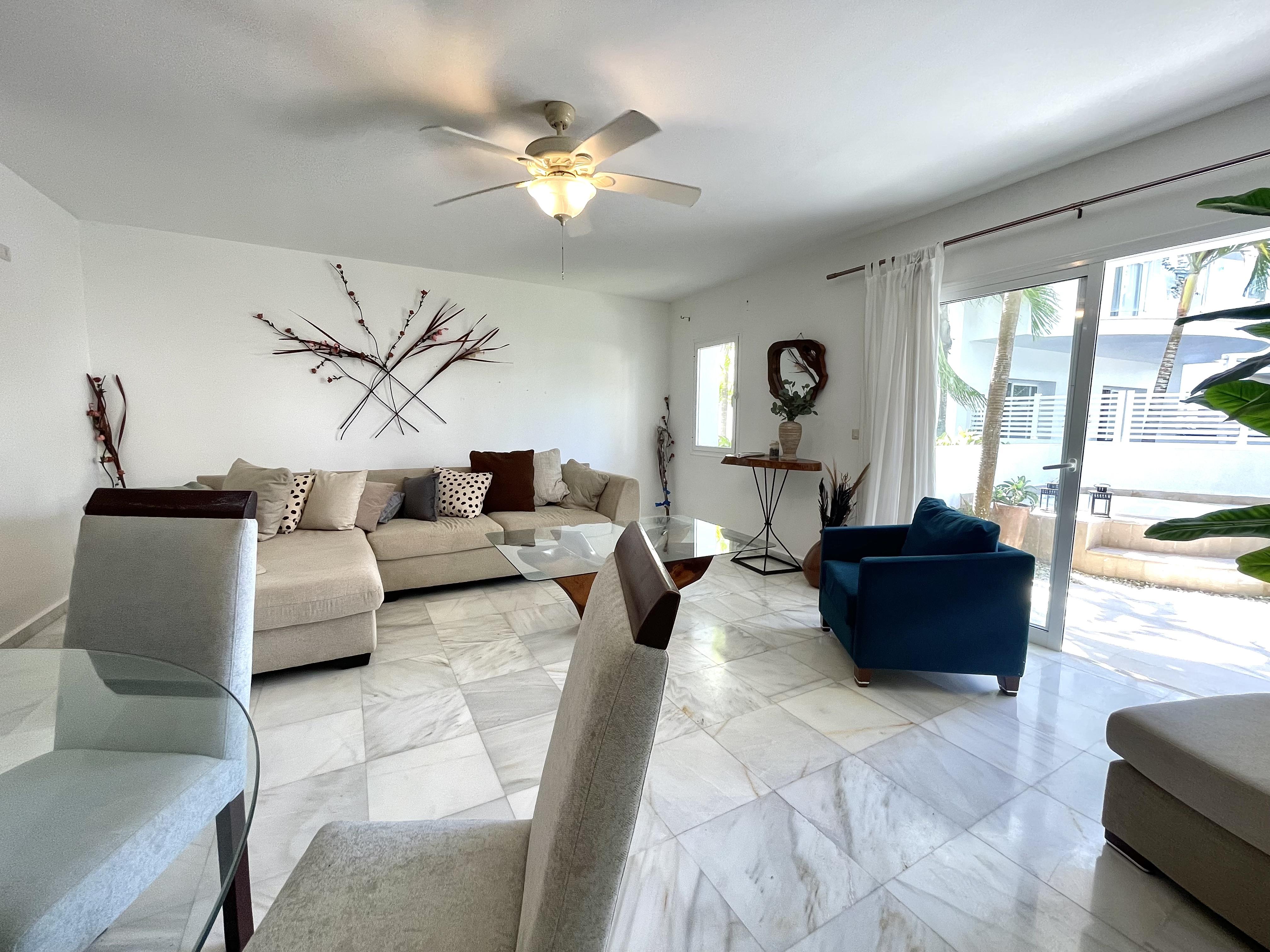 APARTAMENTO EN VENTA LAS OLAS, PLAYA NUEVA ROMANA.