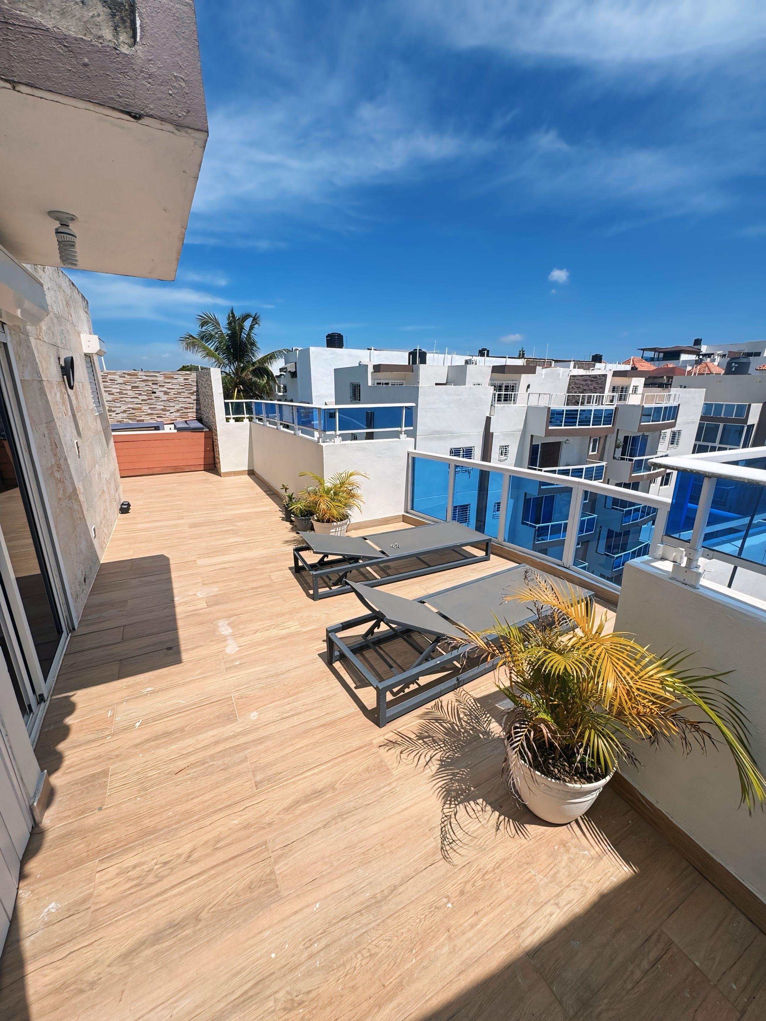 Penthouse en venta con 4 habitaciones