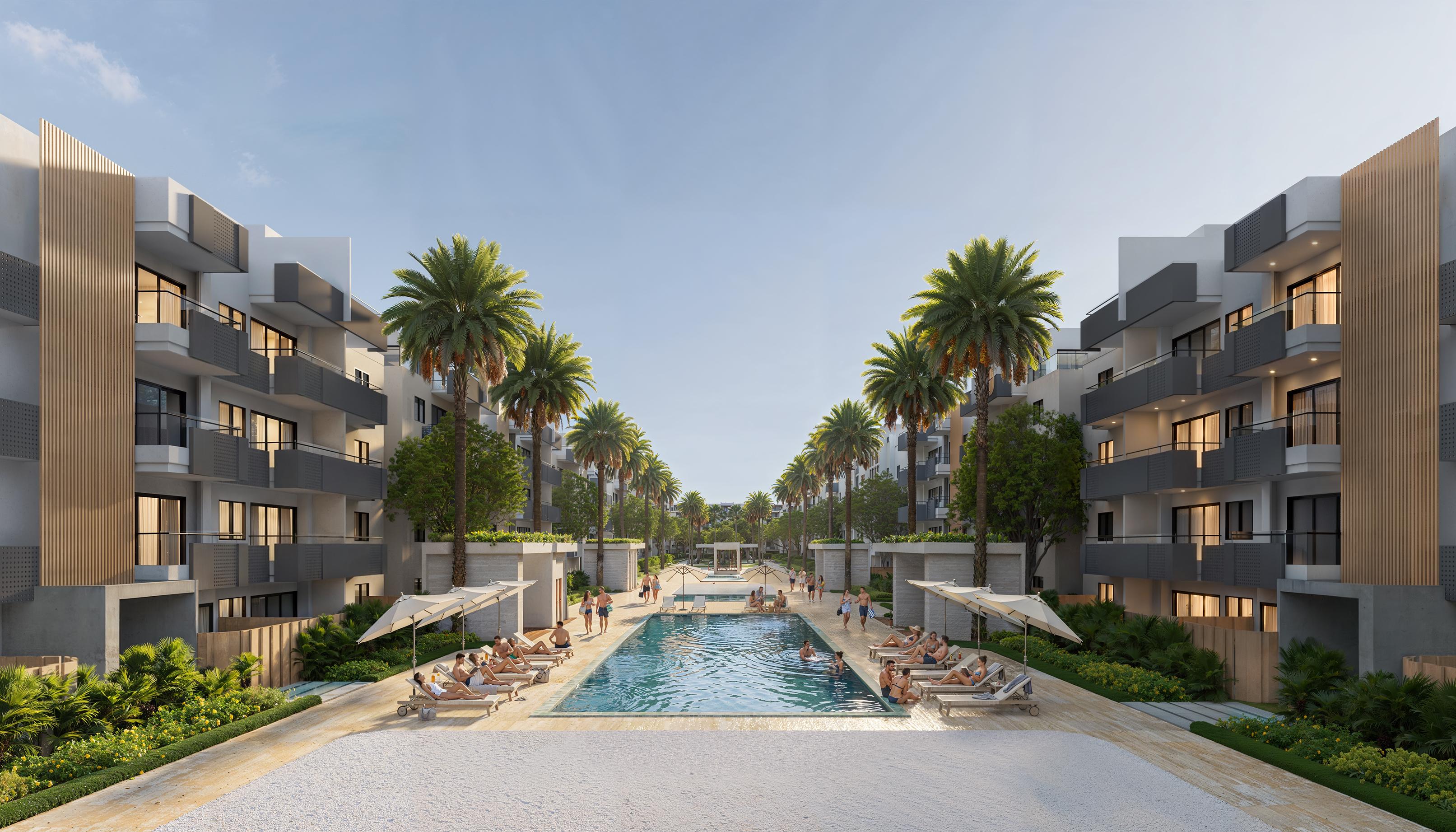 Excelente complejo de apartamentos Verón, Punta
