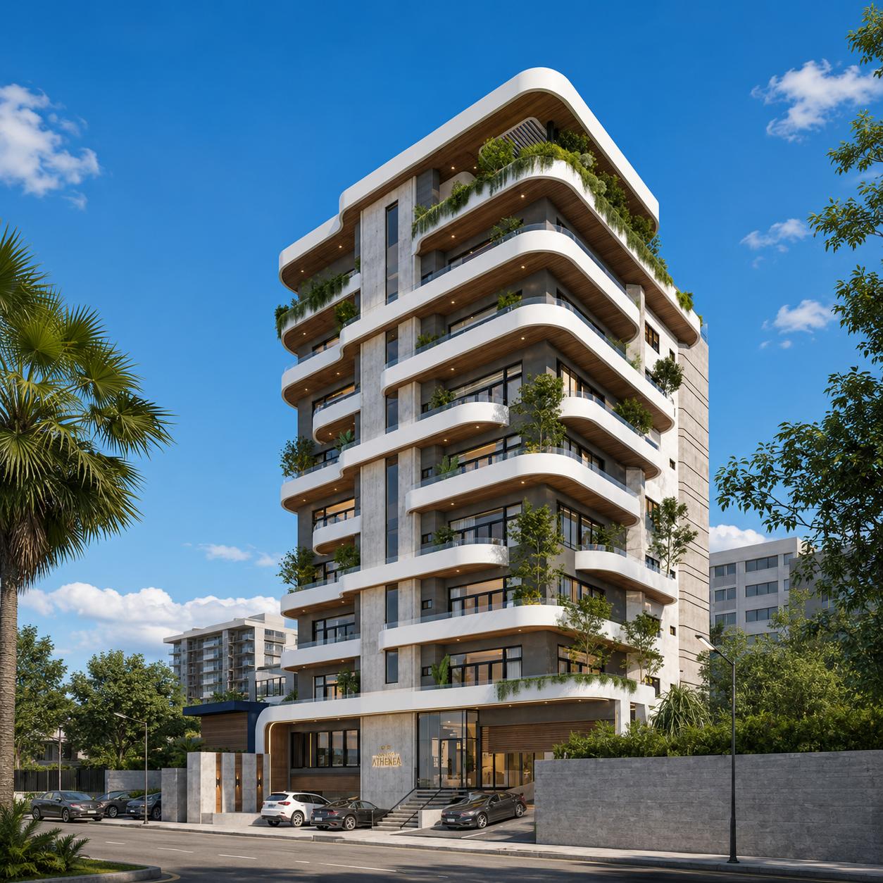 Exclusiva torre de apartamentos de 1 y 3 habitaciones ubicado en el sector de la esmeralda, santiago.