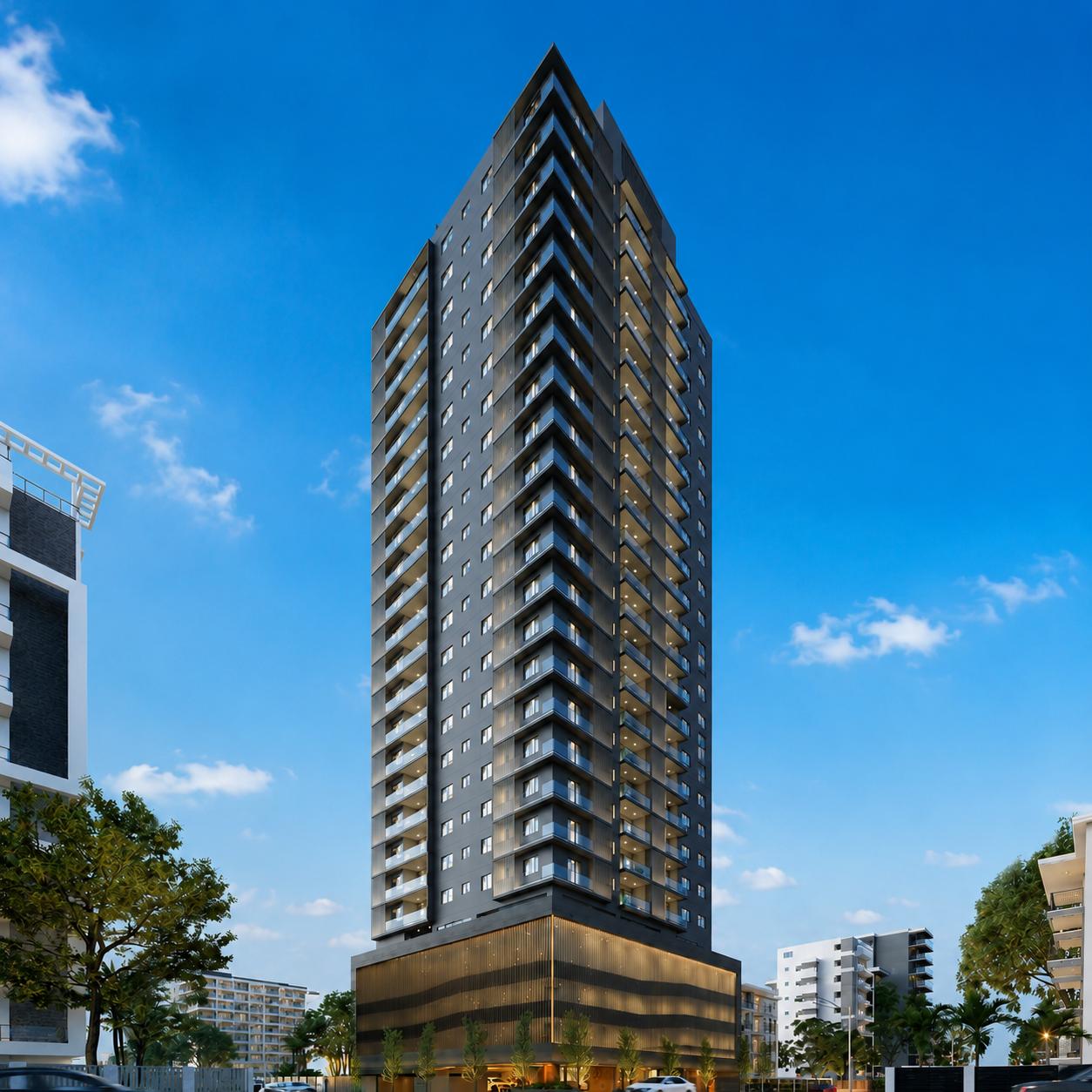 Alma Rosa I SDE Apartamentos de 2 y 3 habitaciones en impresionante Torre de 25 niveles