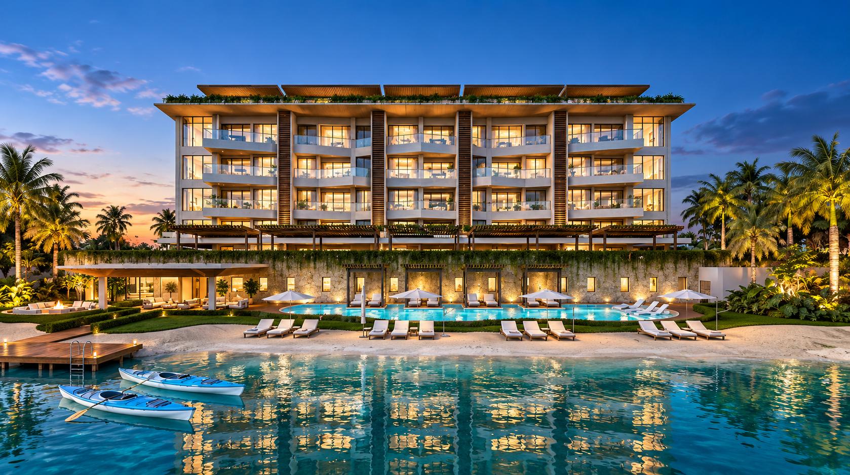 Modernos Apartamentos De 1, 2 Y 3 Habitaciones En Cap Cana – Punta Cana