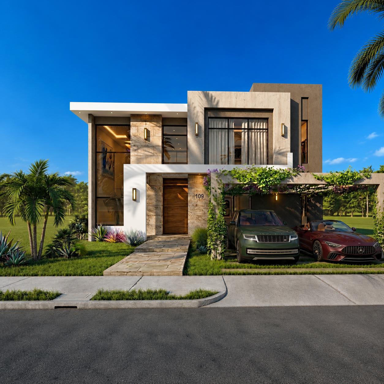 Vista Cana Punta Cana, Modernas Casas de 2 niveles y 3 Habitaciones en complejo cerrado con Campo de Golf