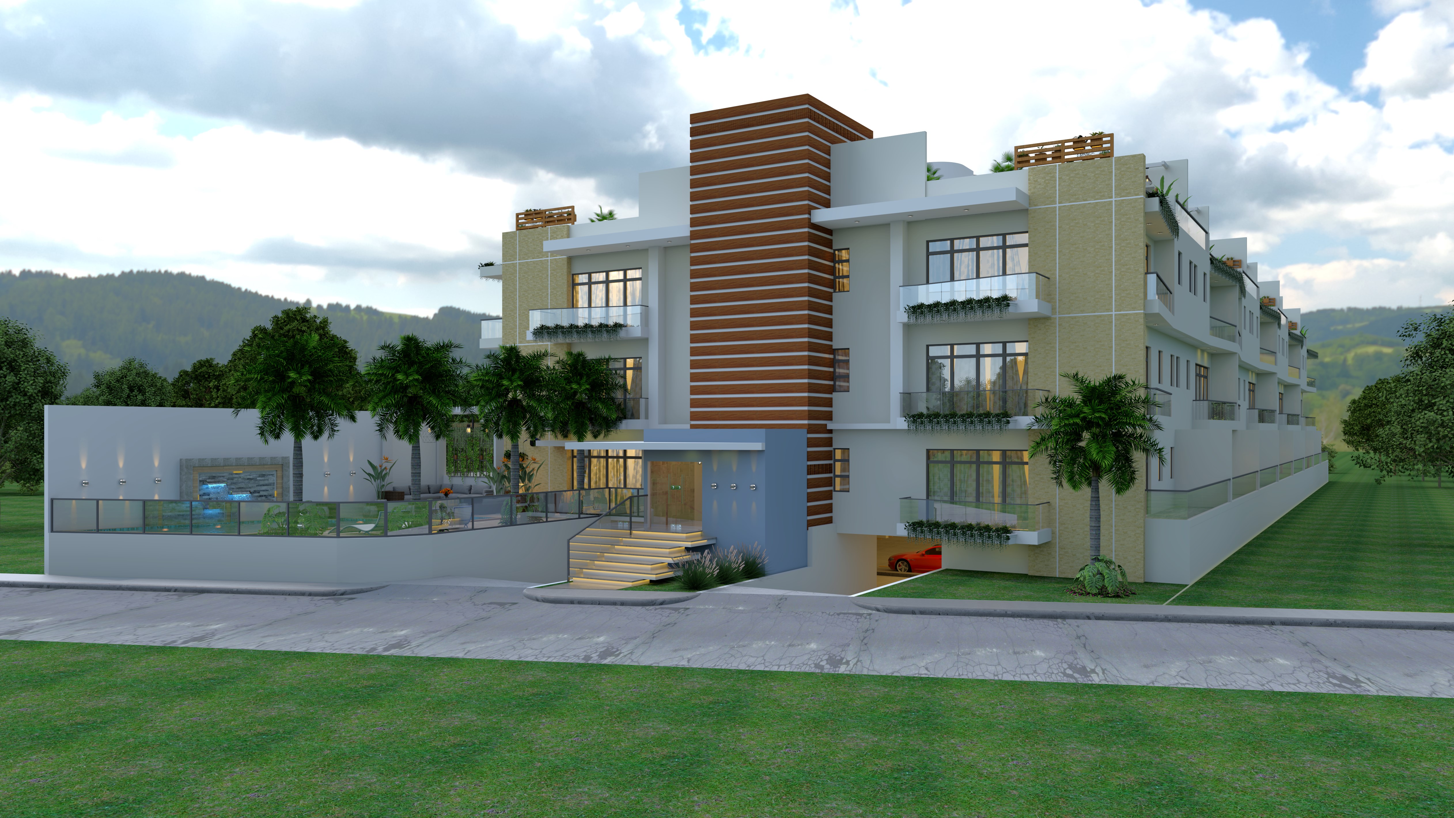 Modern apartment 5 minutes from the beach