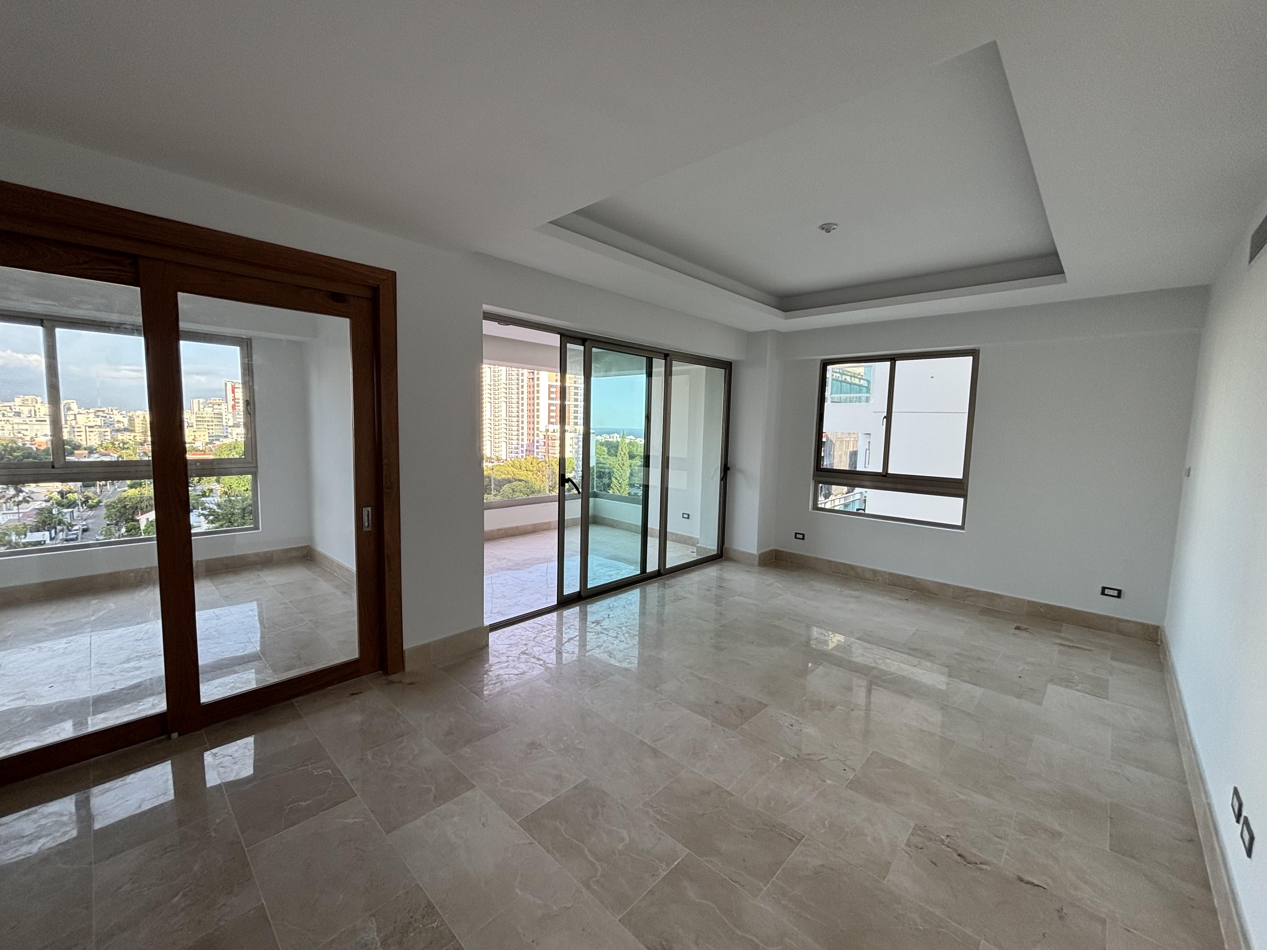 Apartamento de lujo línea blanca cacicazgos vistas