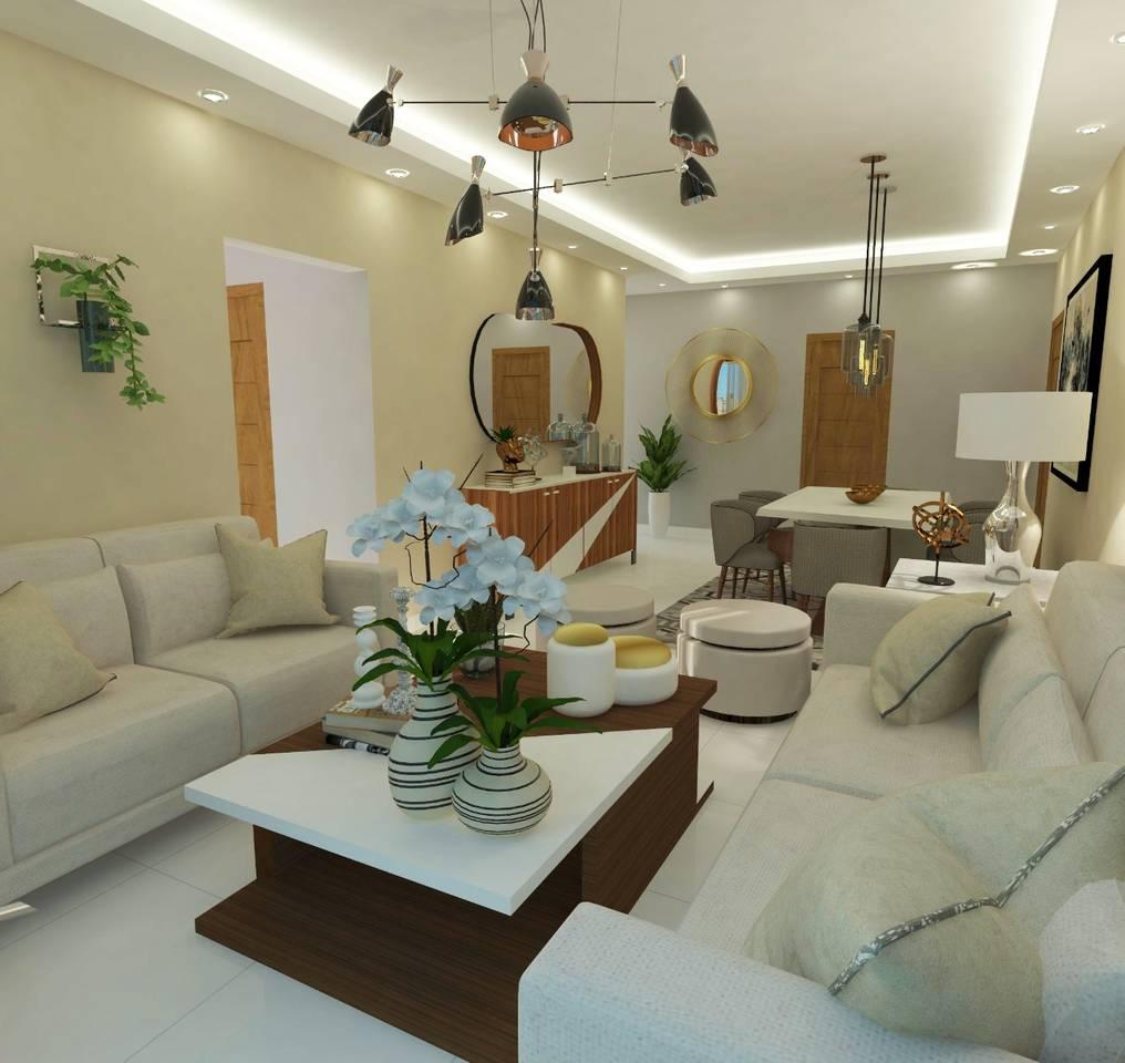Vendo apartamento de 3 Habitaciones y 3 Parqueo en Gazcue
