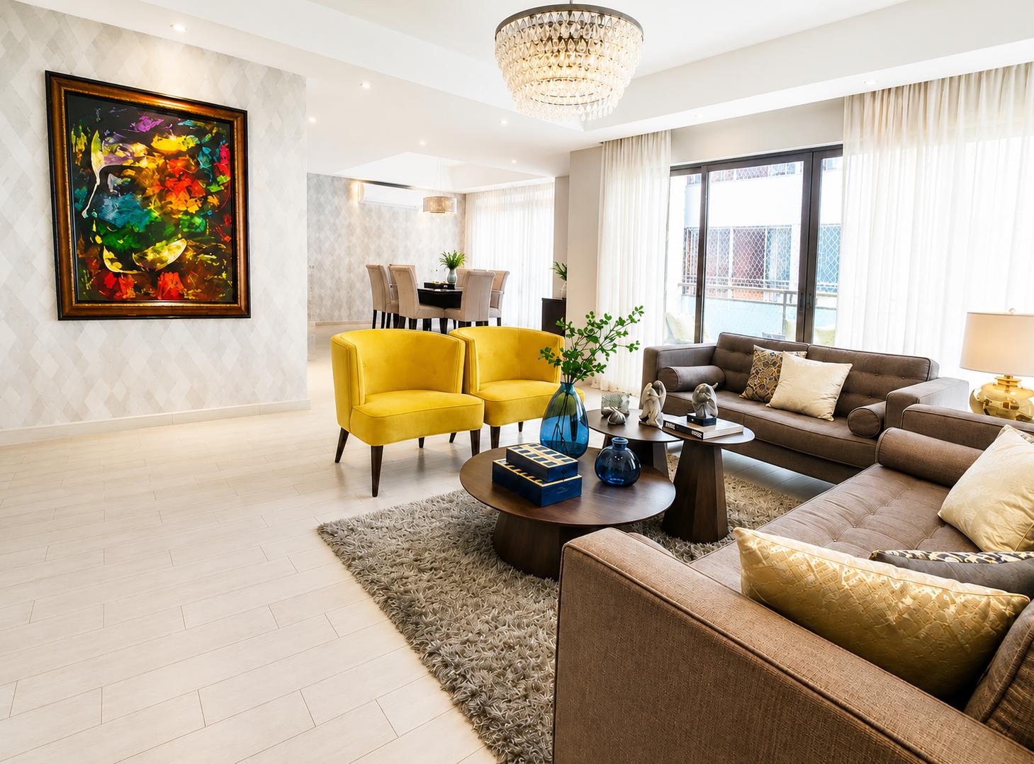 Apartamento en Venta en Naco, Santo Domingo | 3 Habitaciones | 207 m² |