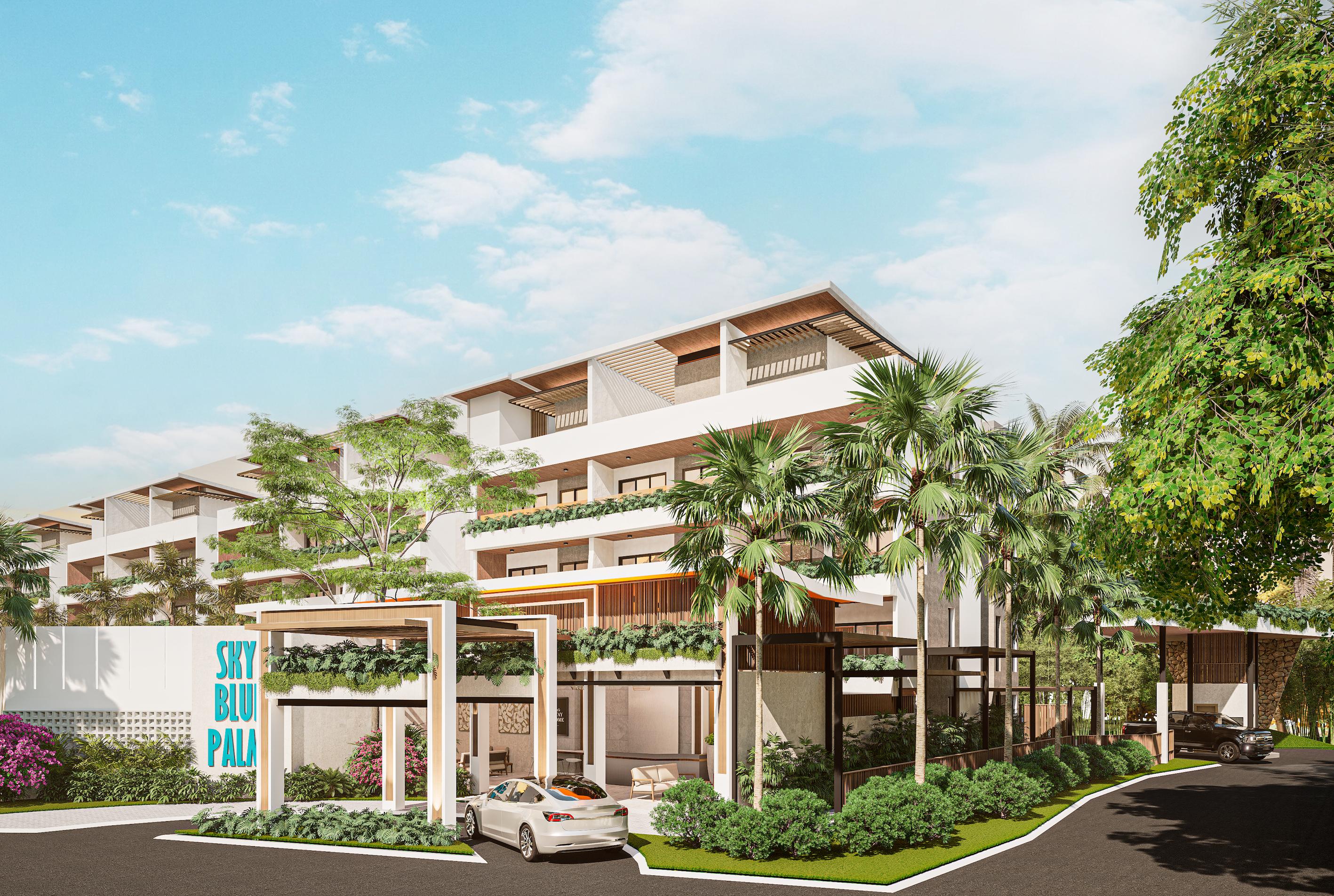 Sky Blue Palms Punta Cana – Apartamentos con Línea Blanca Incluida, 2 Ascensores y Amenidades Tipo Resort | Entrega Agosto 2027
