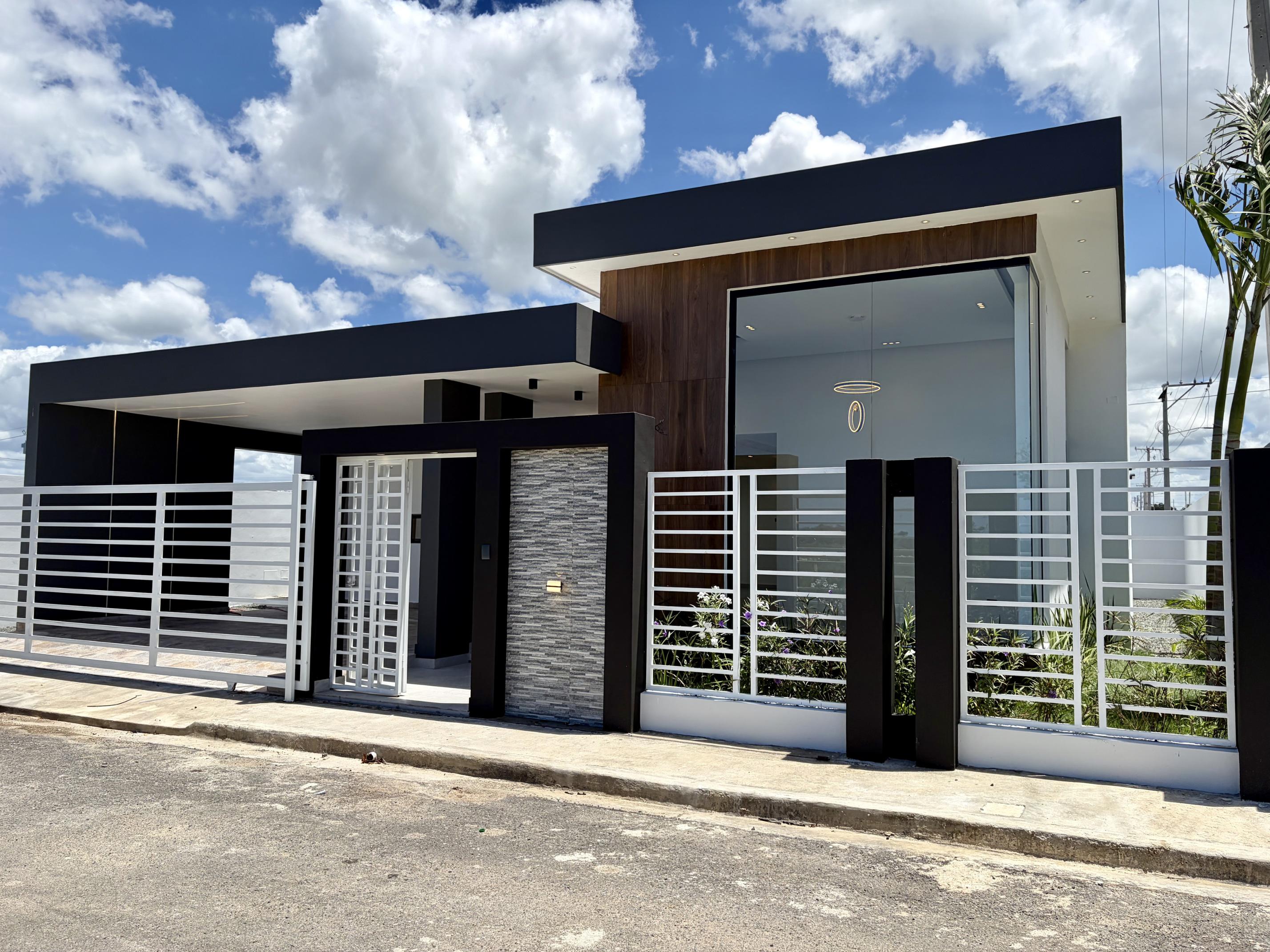 Casa Nueva Moderna en Venta en Residencial Don Juan, La Romana | 3 Habitaciones | Esquina | US$215,500