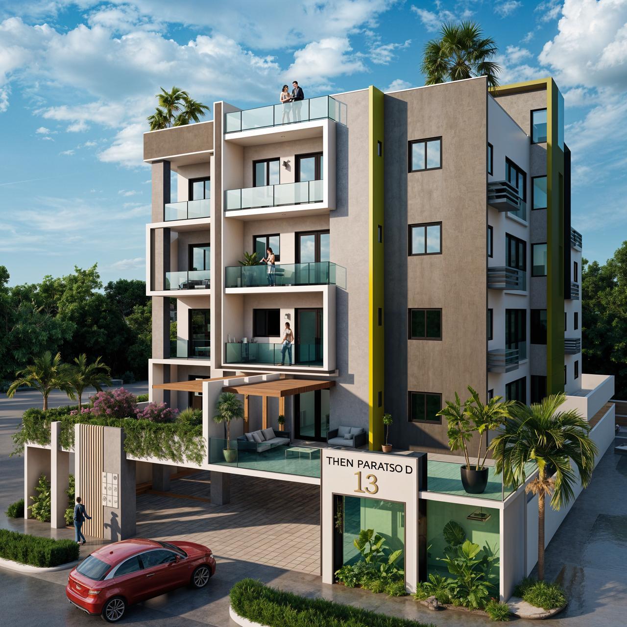 apartamentos en venta Santo Domingo Este, Los Corales del Sur, vista al mar RD, apartamentos 1 2 3 habitaciones, inversión inmobiliaria RD