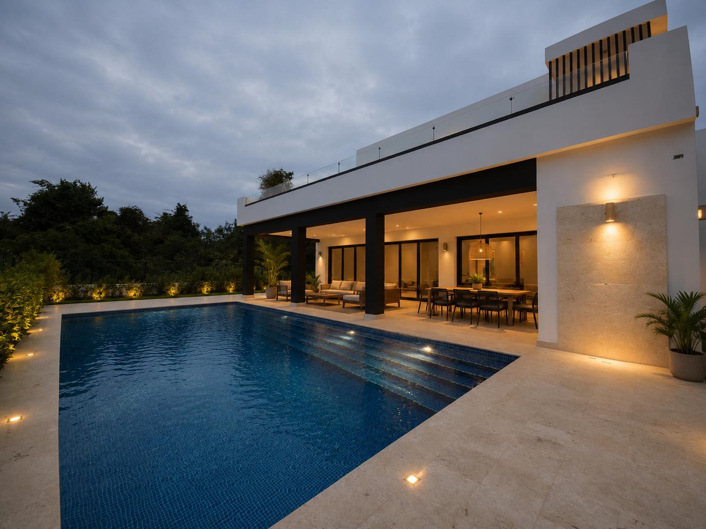 EN VENTA – VILLA DE LUJO EUROPEO EN WEST VILLAGE, PUNTA CANA