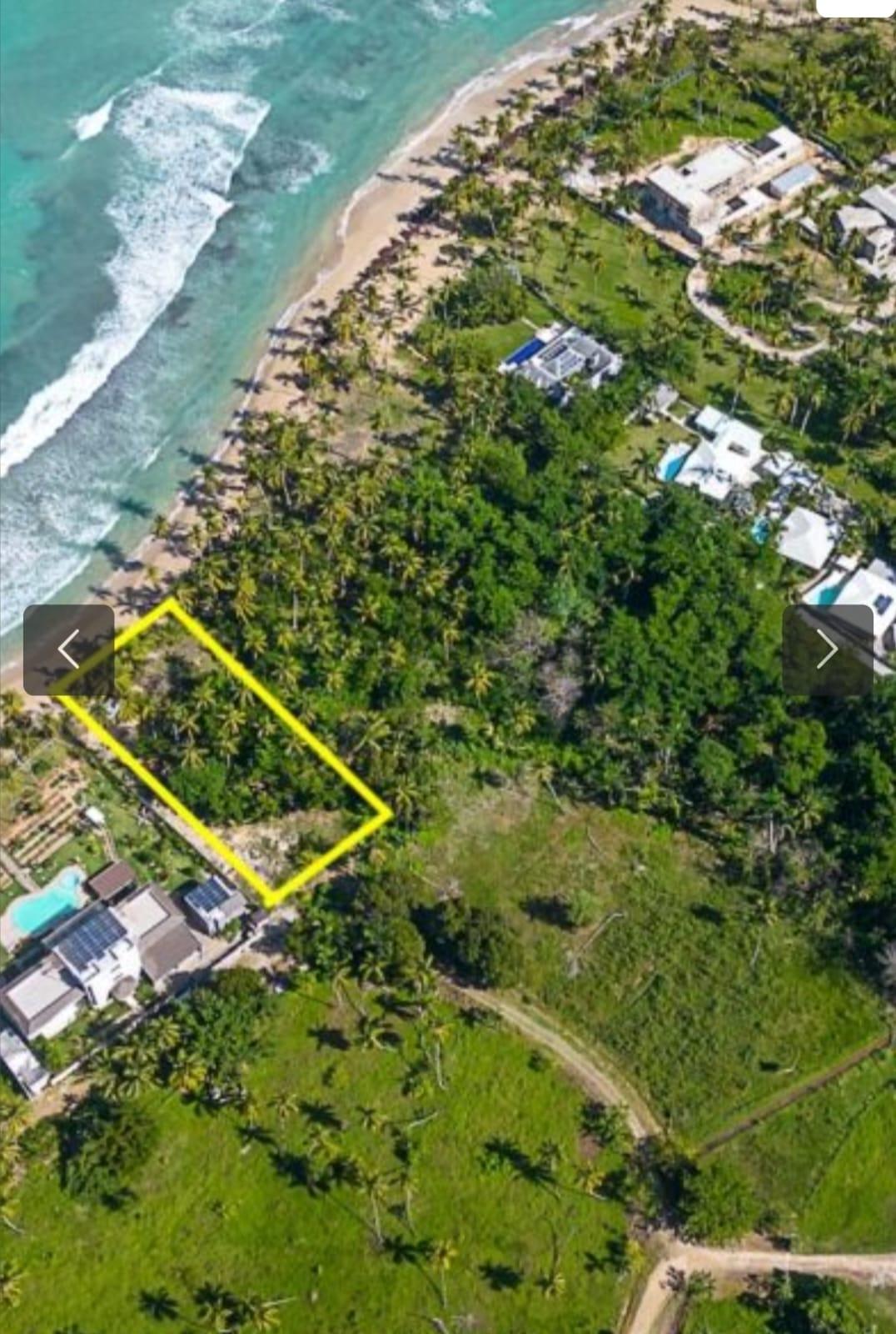 Beach Front land, Las Terrenas