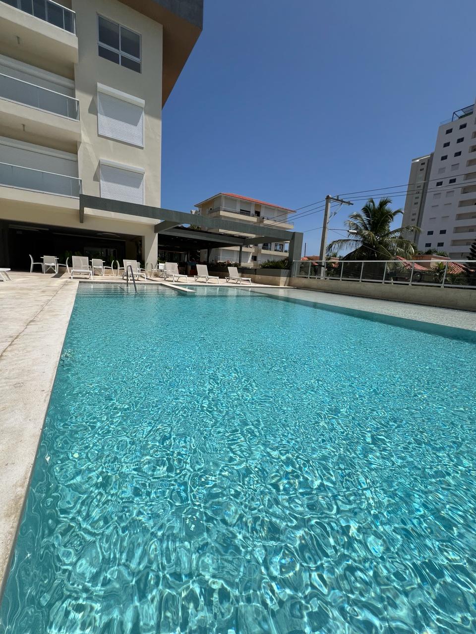 Apartamento en venta en Juan Dolio de 1 habitación con piscina en US$ 155,000 dólares