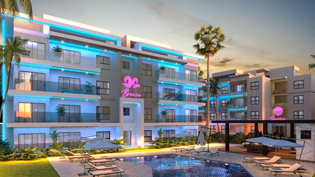 Apartamentos modernos con ubicación estratégica en Punta Cana