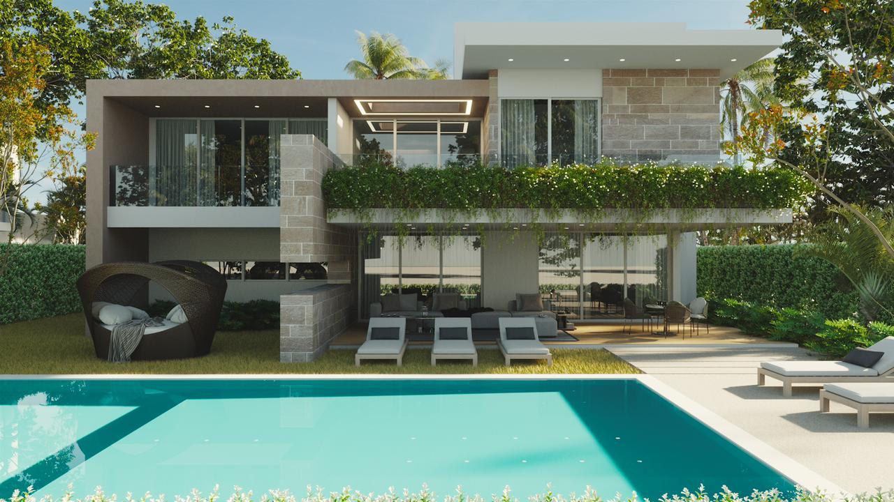 Contemporánea Villa de 5 Habitaciones Punta Cana Village