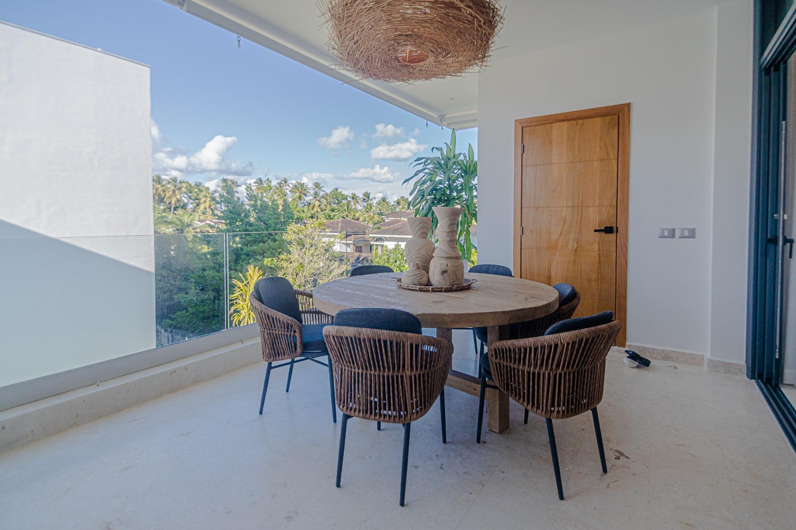 Penthouse en Terrenas: primera lìnea de playa