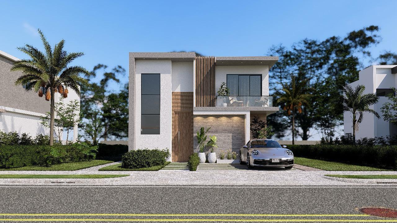 Hermosa villa de 2 niveles en el residencial Bávaro Punta Cana