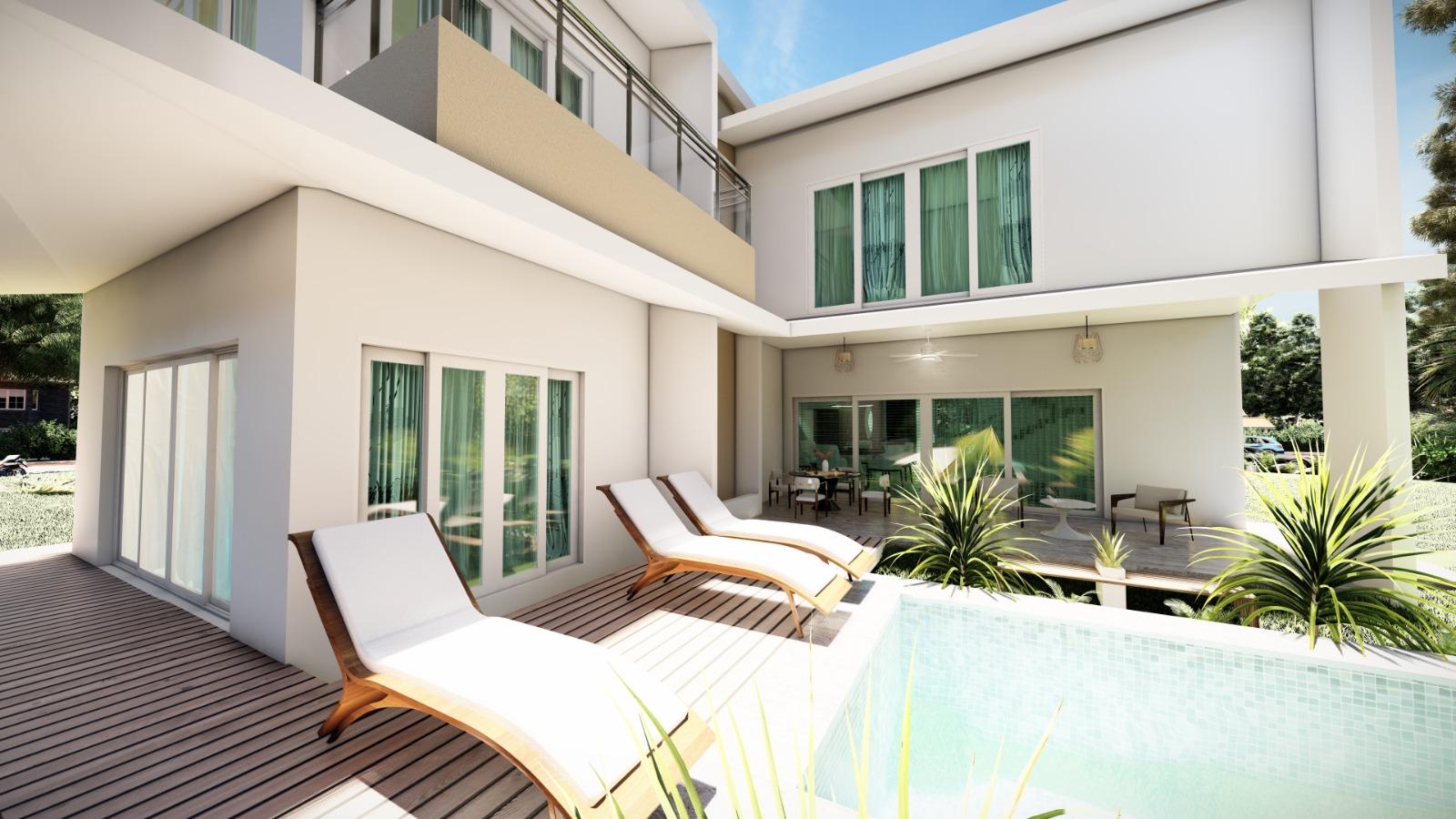 Moderna Villa 4 Habitaciones Puntacana Village