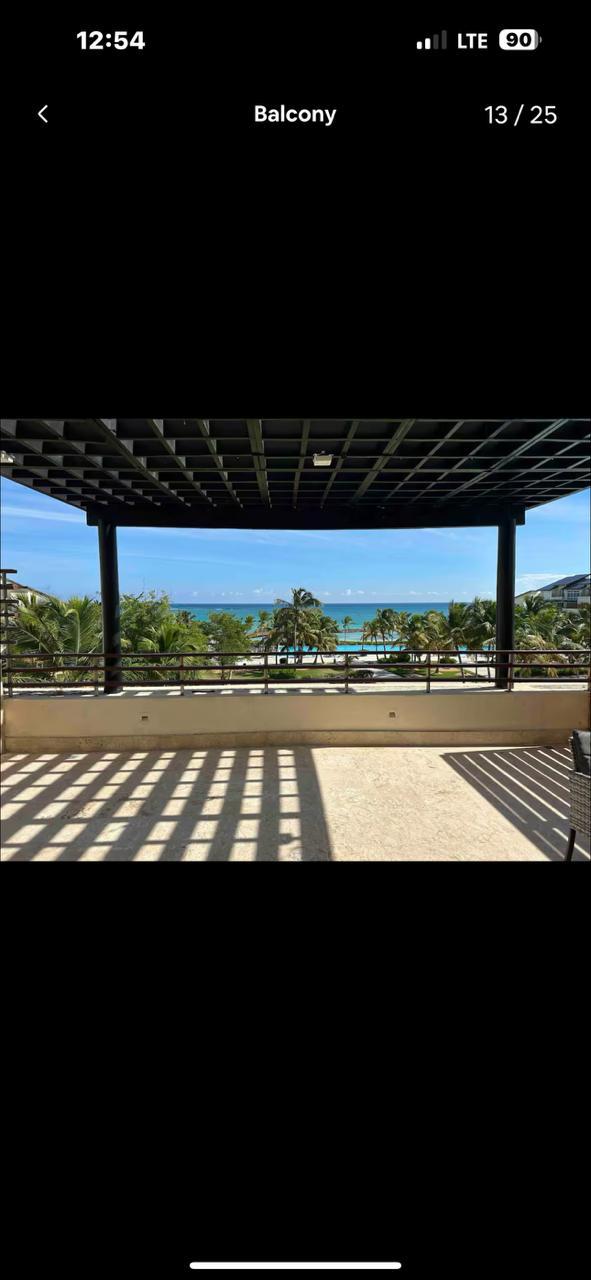 PRIMERA LINEA DE PLAYA CAP CANA , VISTA AL MAR 2 HABITACIONES