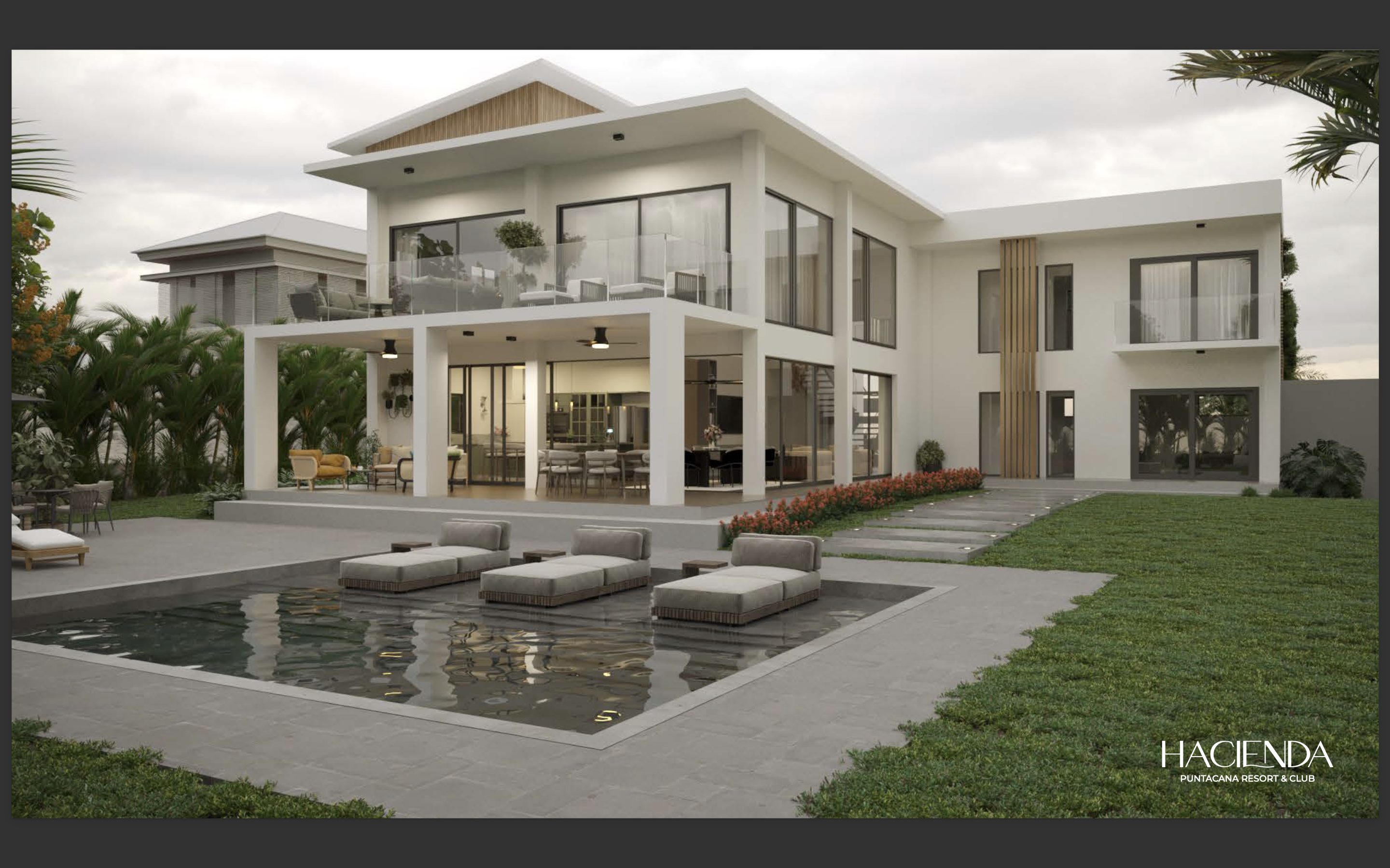 Moderna Villa 4 Habitaciones Hacienda, Puntacana Resort