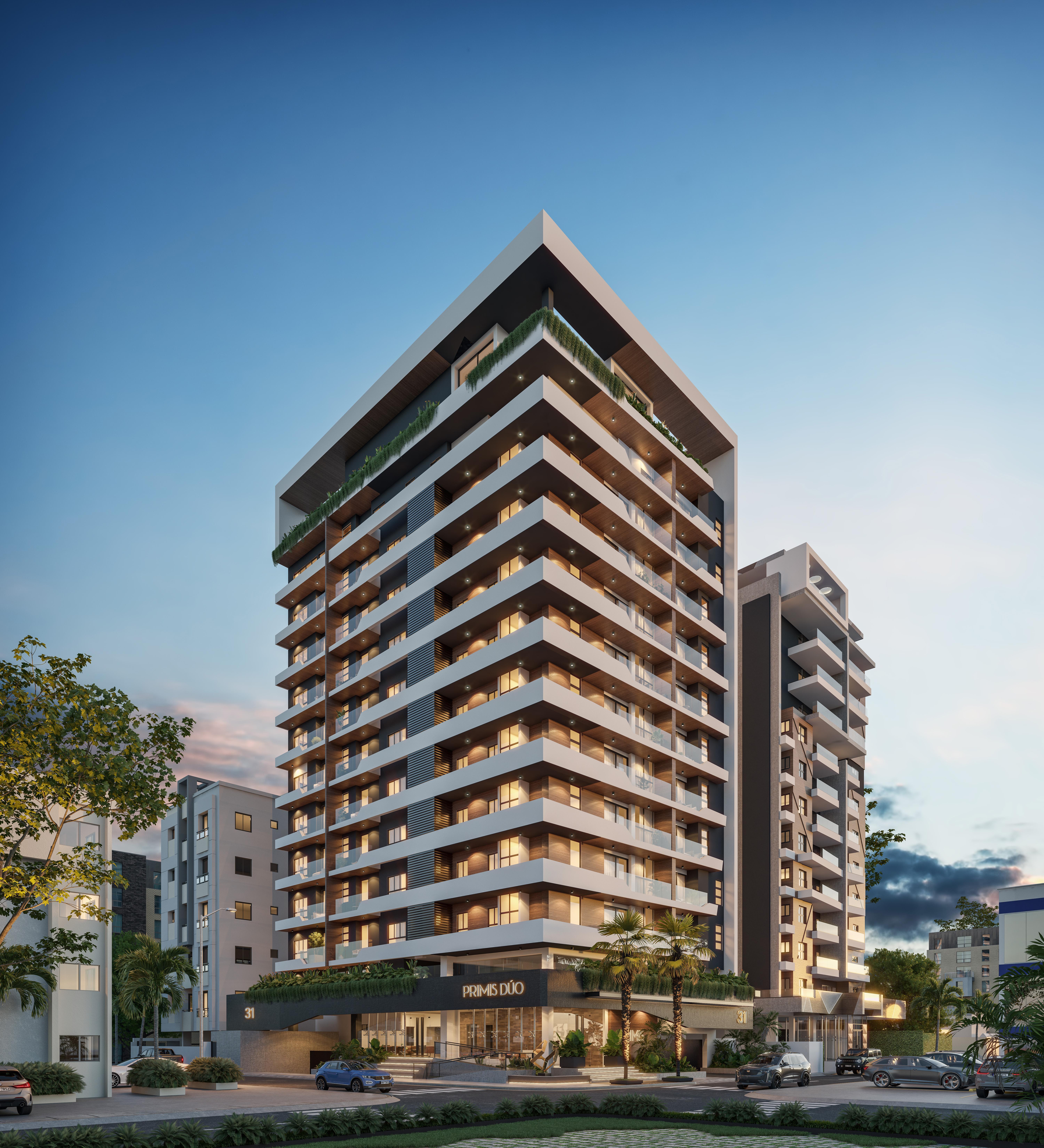 PRIMIS DÚO – SERRALLÉS Ubicado en el prestigioso sector Ensanche Serrallés, en Santo Domingo, PRIMIS DÚO